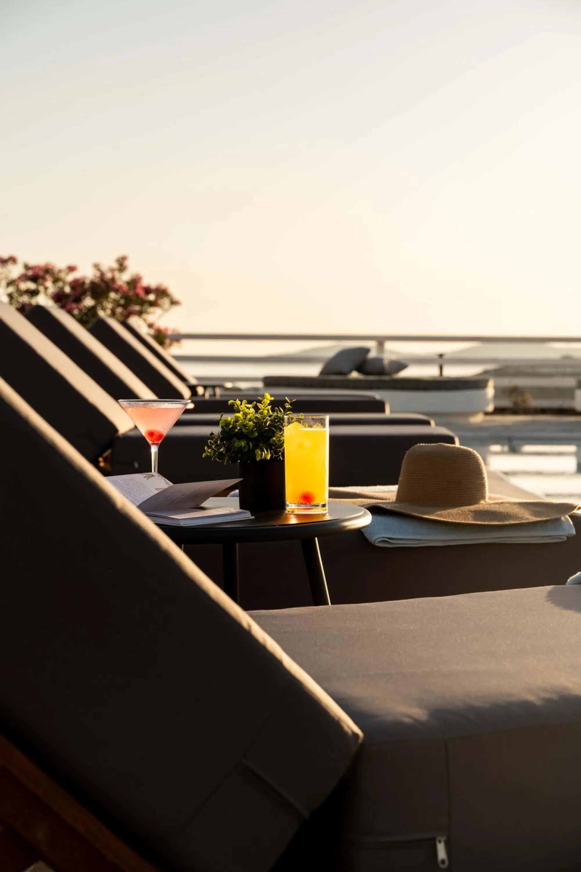 Food and drinks in Philosophy of Mykonos Boutique Hotel