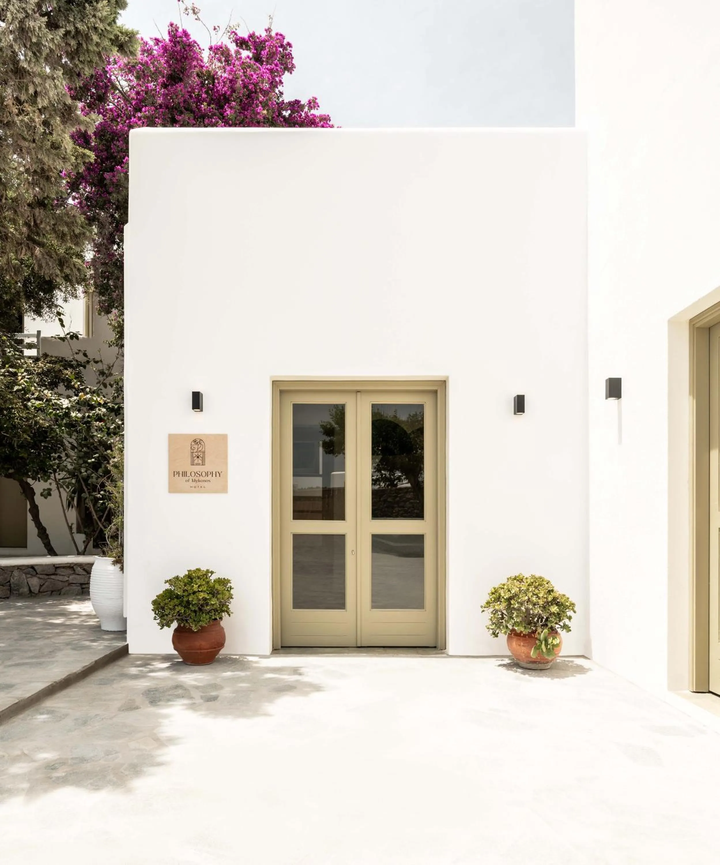 Property building in Philosophy of Mykonos Boutique Hotel