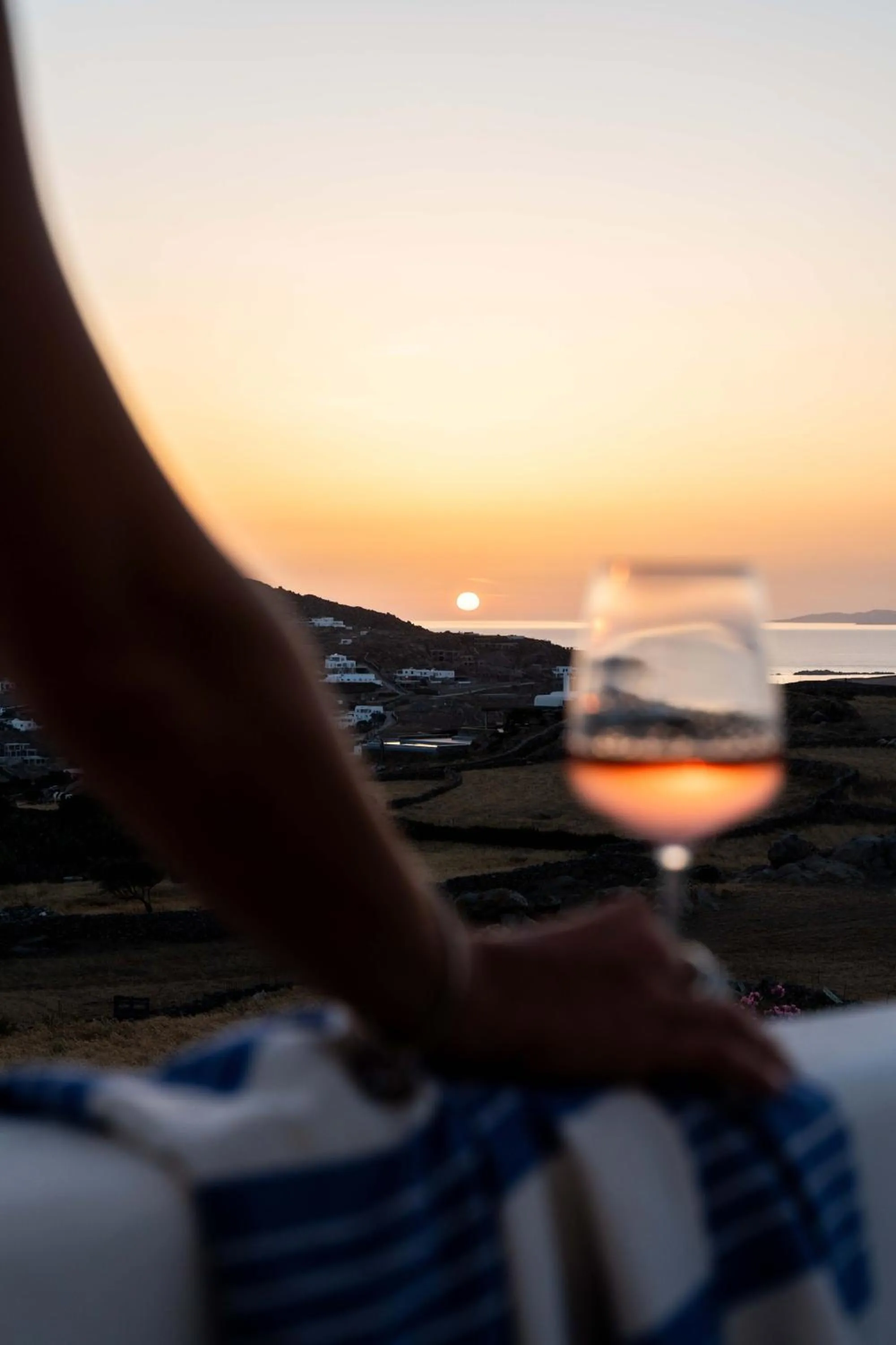 Natural landscape in Philosophy of Mykonos Boutique Hotel