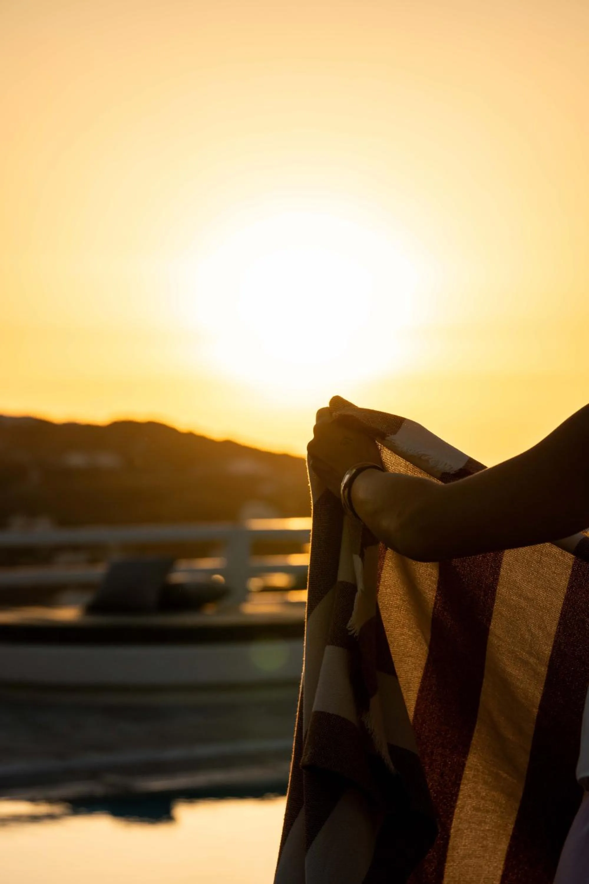 Sunset in Philosophy of Mykonos Boutique Hotel