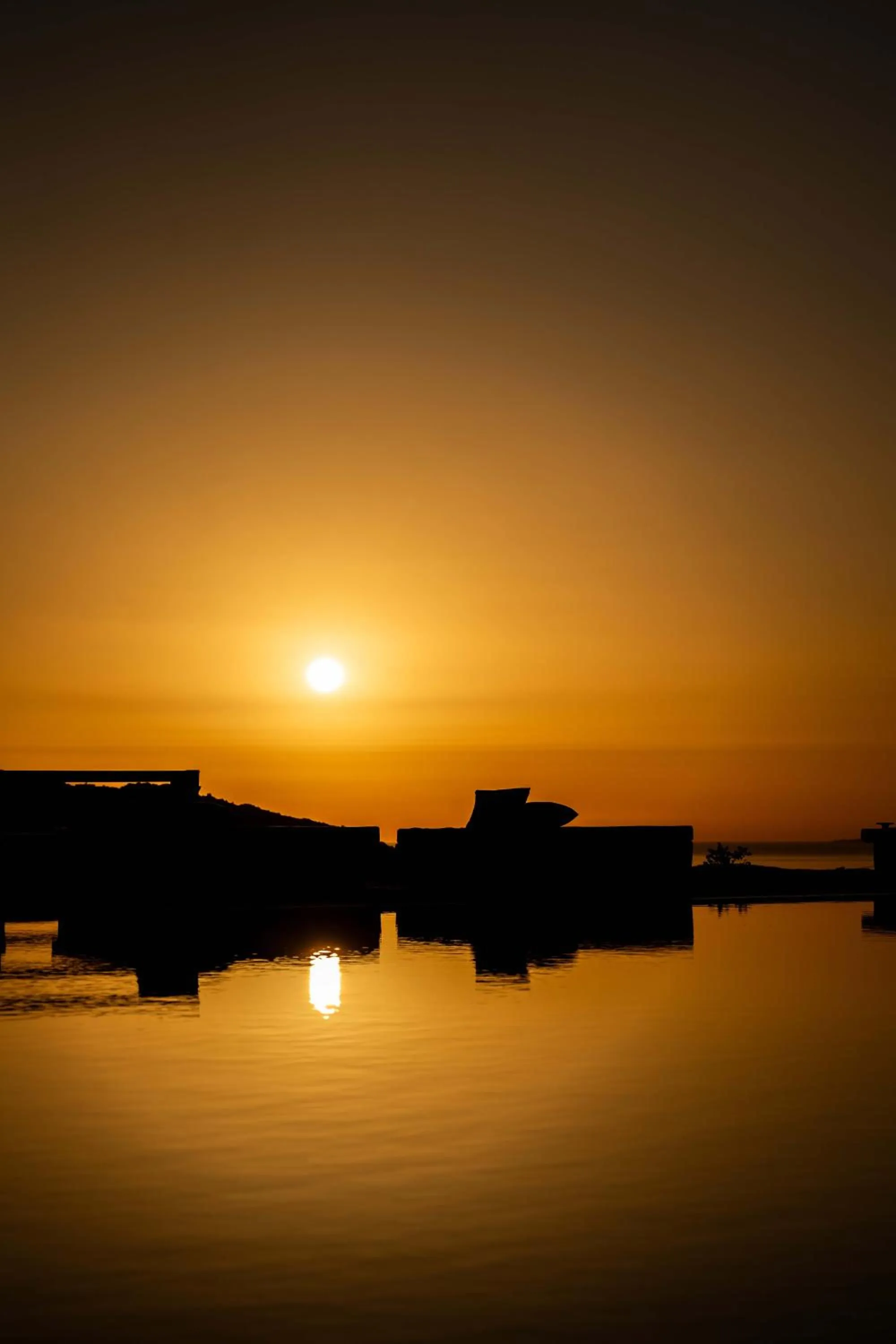 Sunset in Philosophy of Mykonos Boutique Hotel