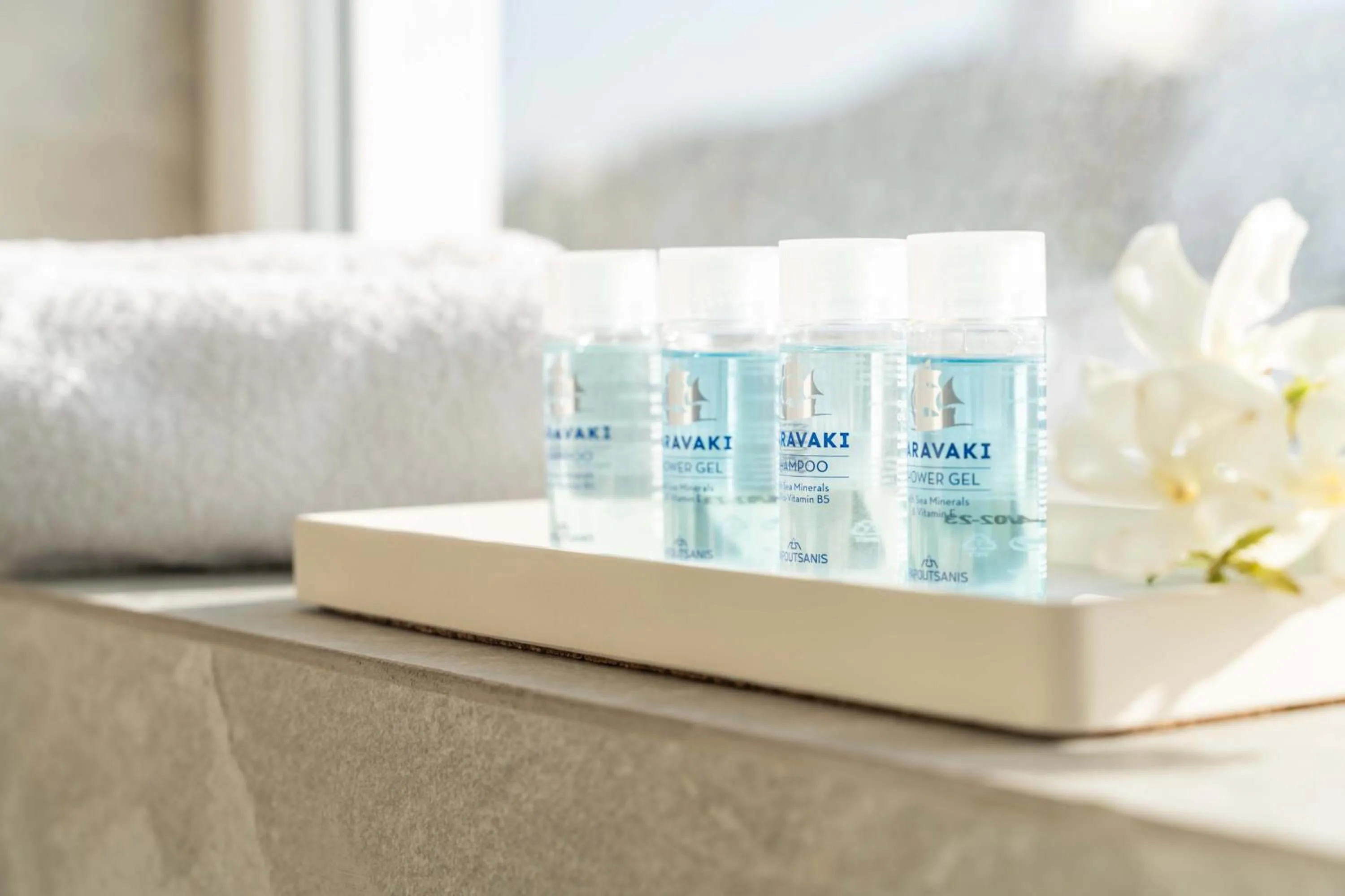 Shower in Philosophy of Mykonos Boutique Hotel