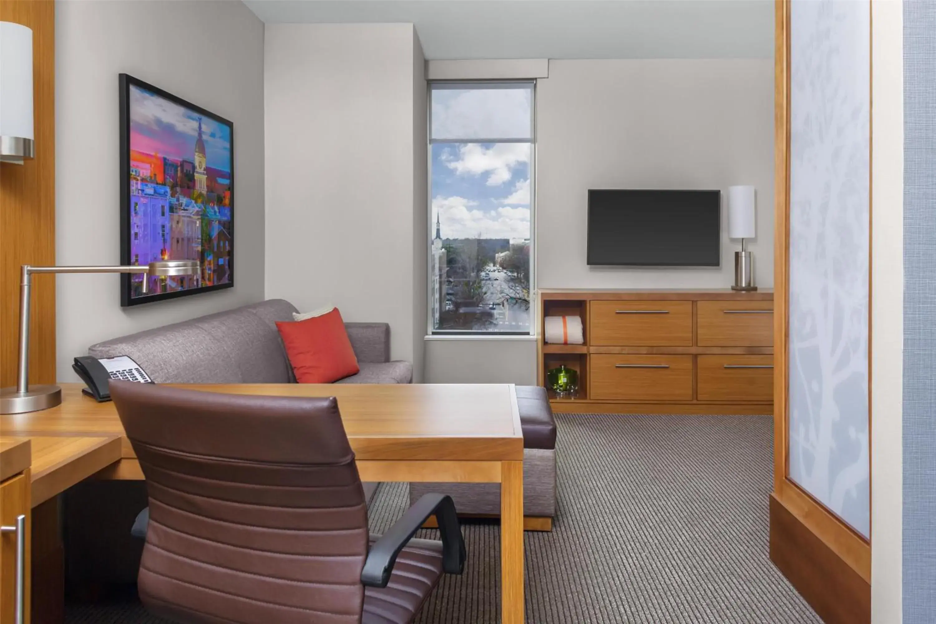 King Room with Sofa Bed in Hyatt Place Athens Downtown King Room with Sofa Bed in Hyatt Place Athens Downtown