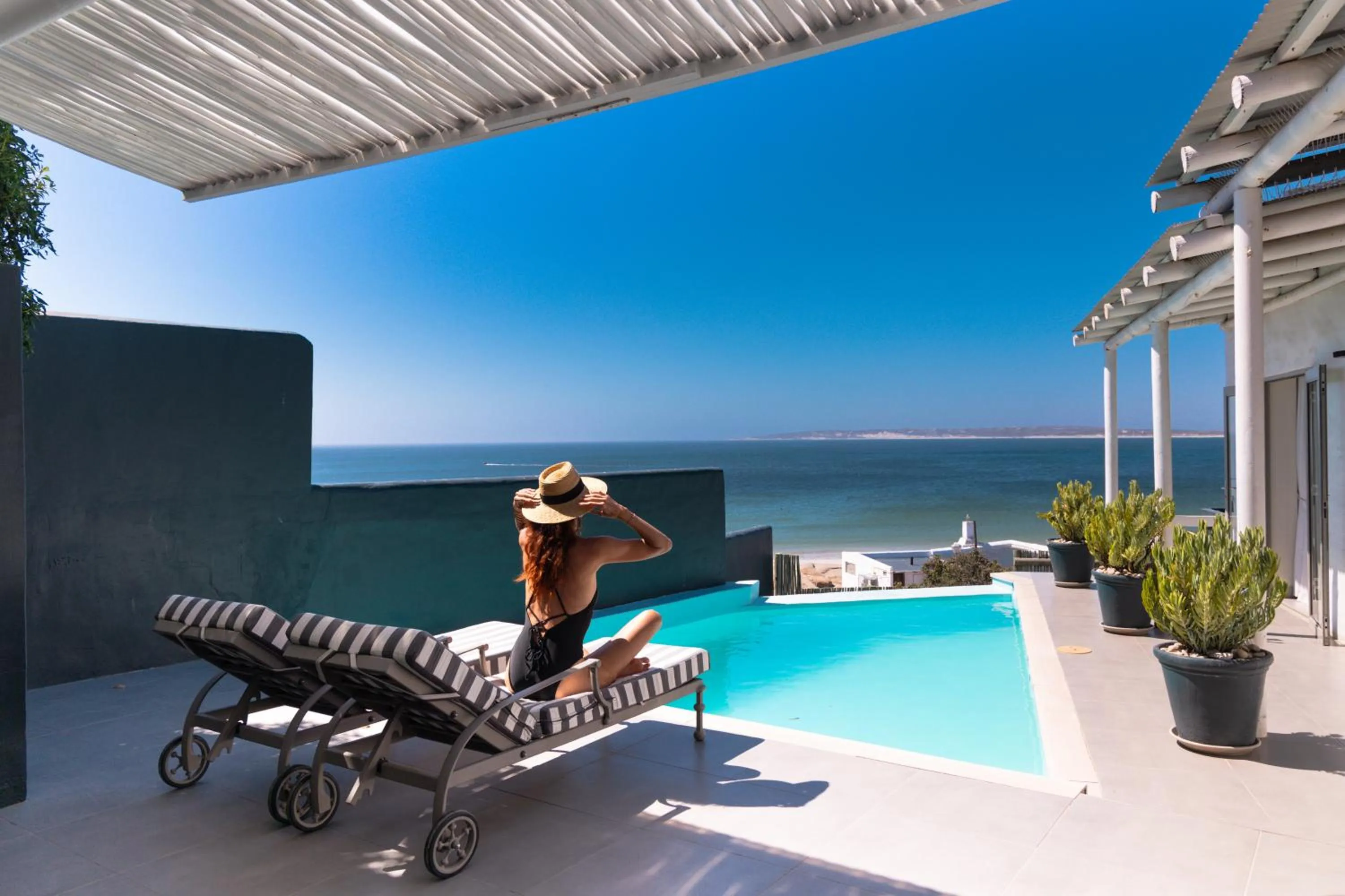 Swimming pool in Abalone Hotel & Villas