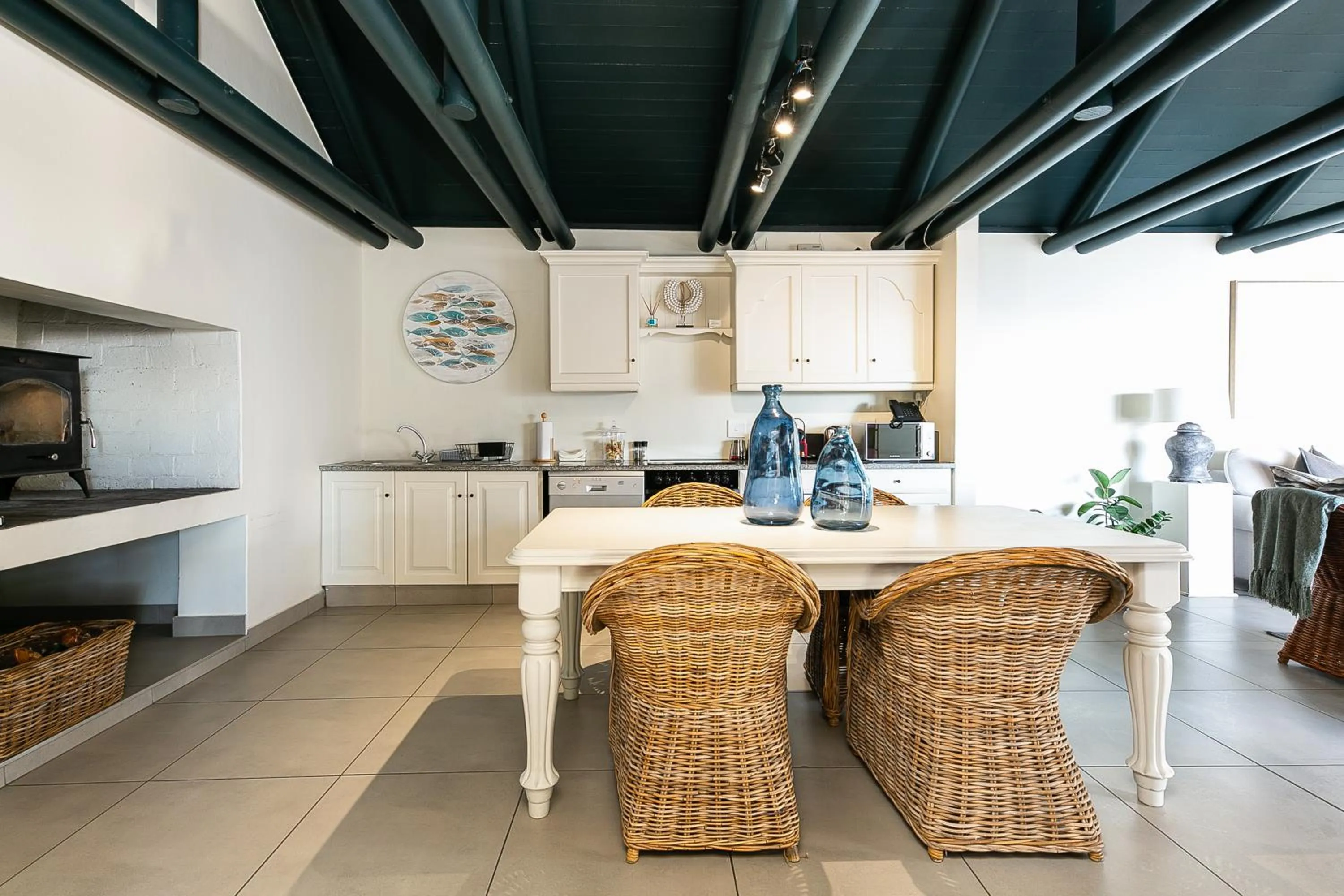 kitchen in Abalone Hotel & Villas