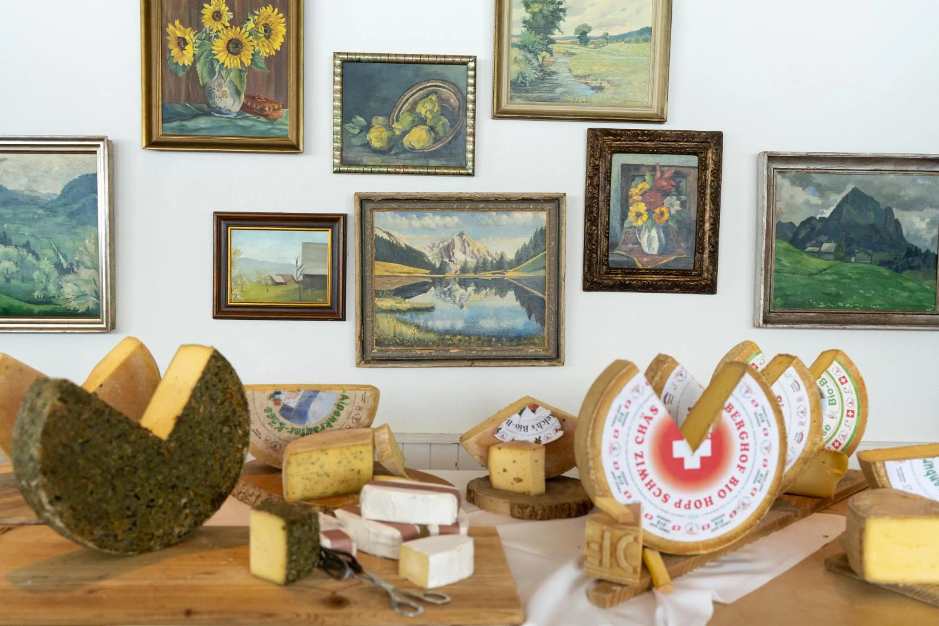 Buffet breakfast in Hotel Hirschen Wildhaus