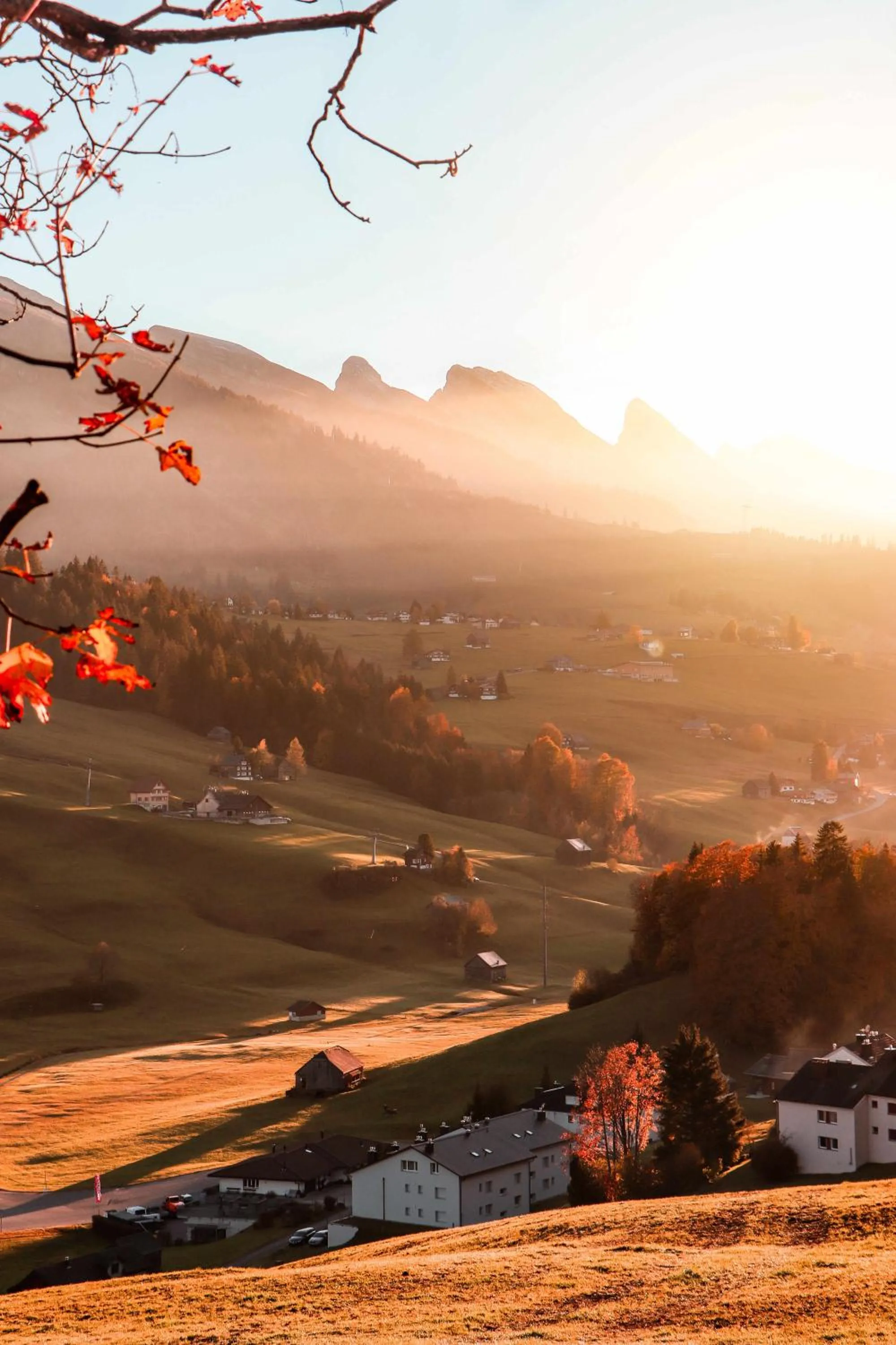 View (from property/room) in Hotel Hirschen Wildhaus