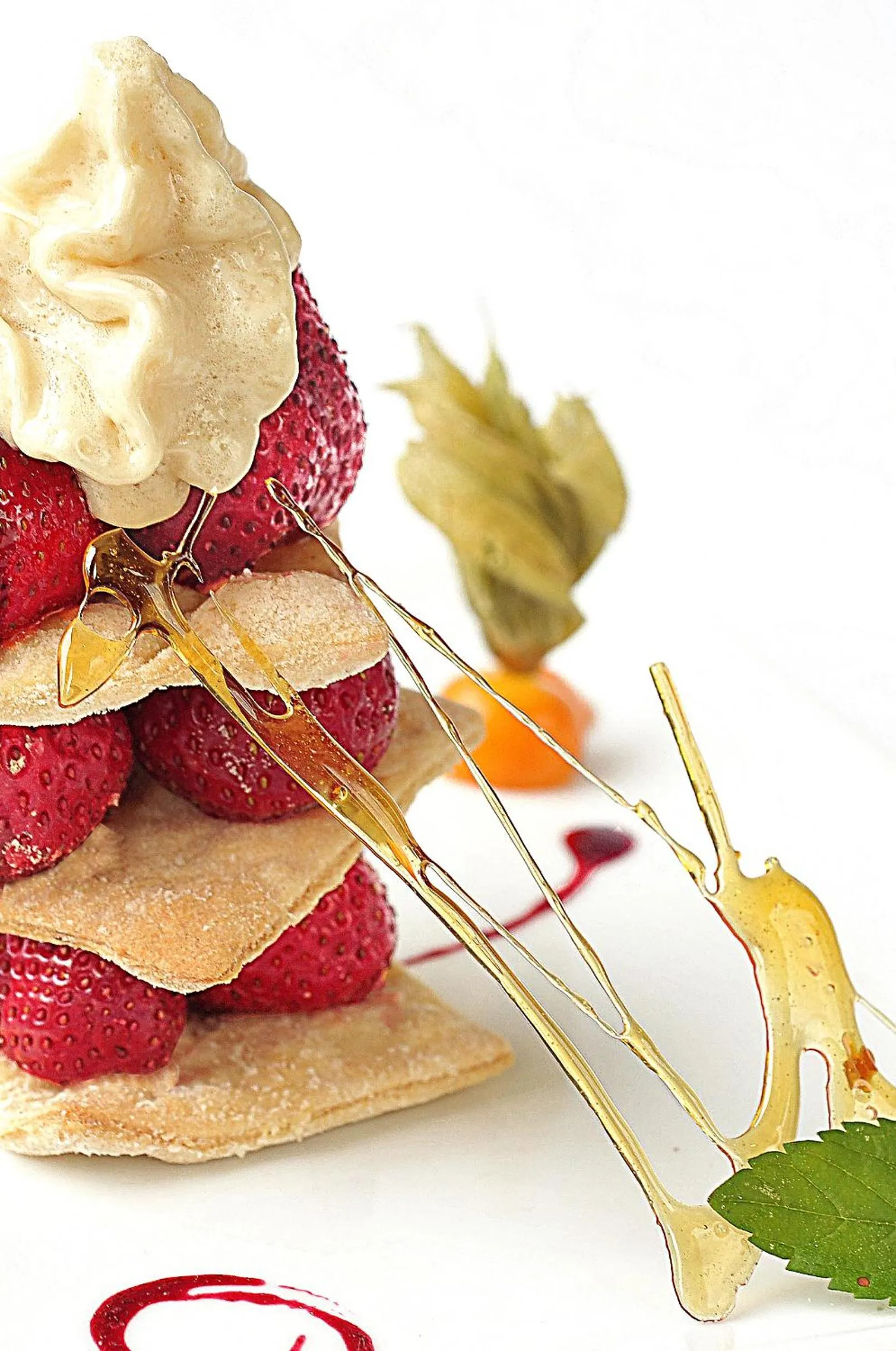 Food close-up in Logis Hotel Le Prieure