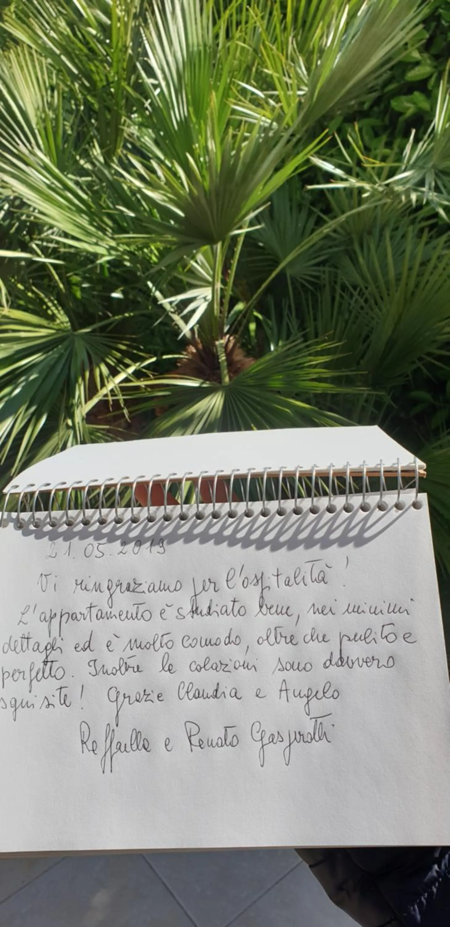 Logo/Certificate/Sign in Casa Riccardo Urban B&Bio