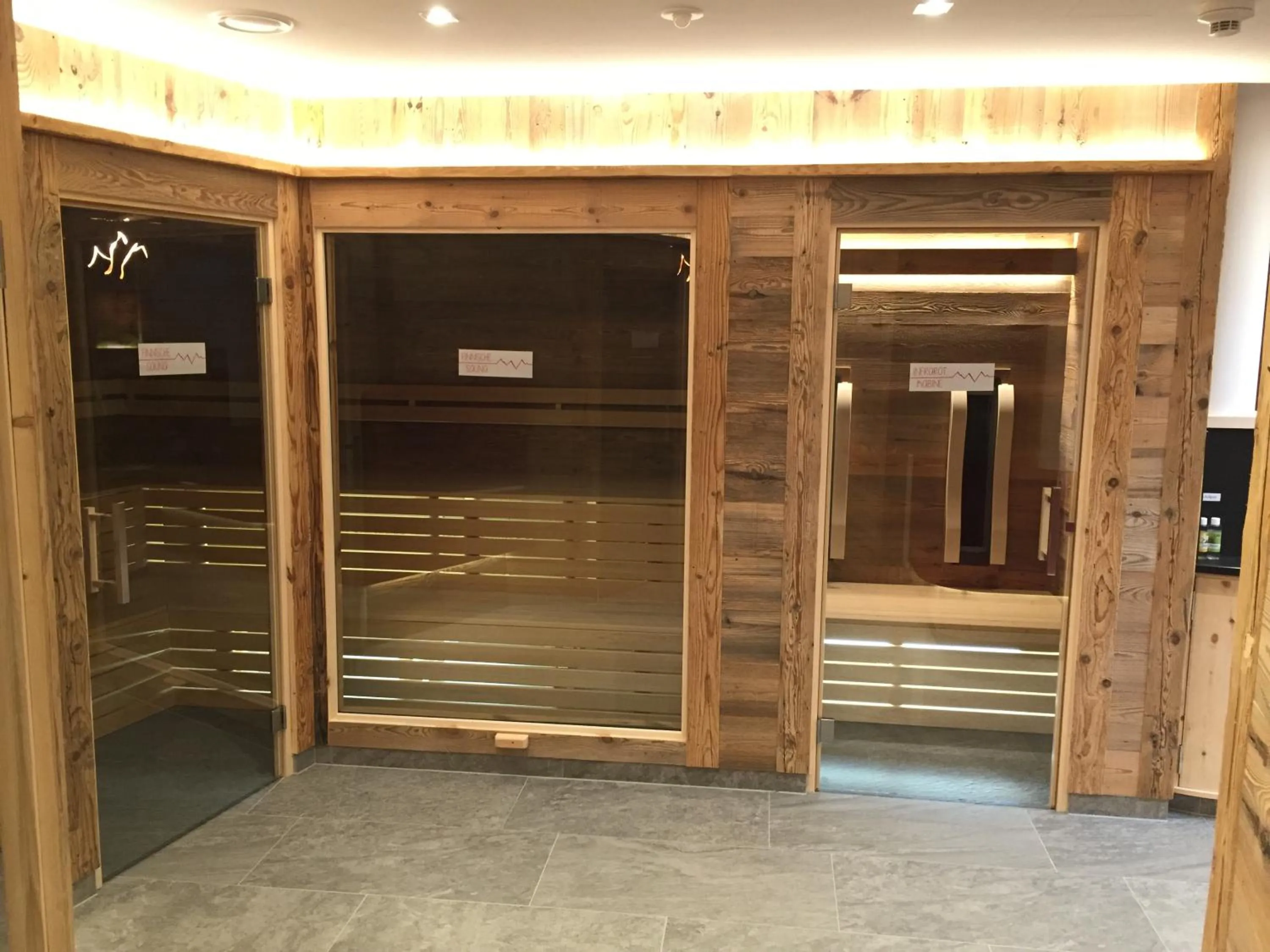 Sauna in Berghotel Alpenklang