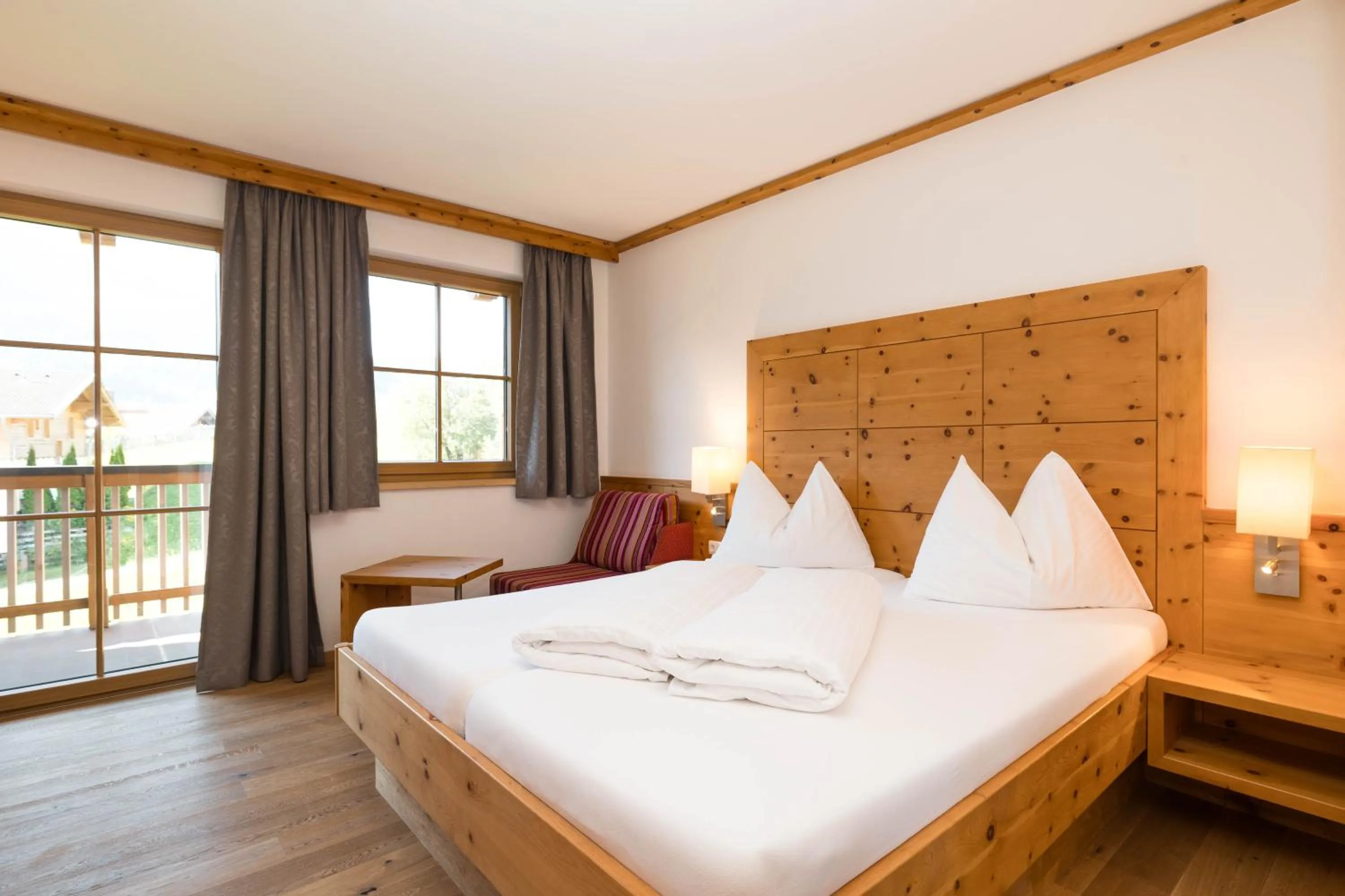 Bed in Berghotel Alpenklang