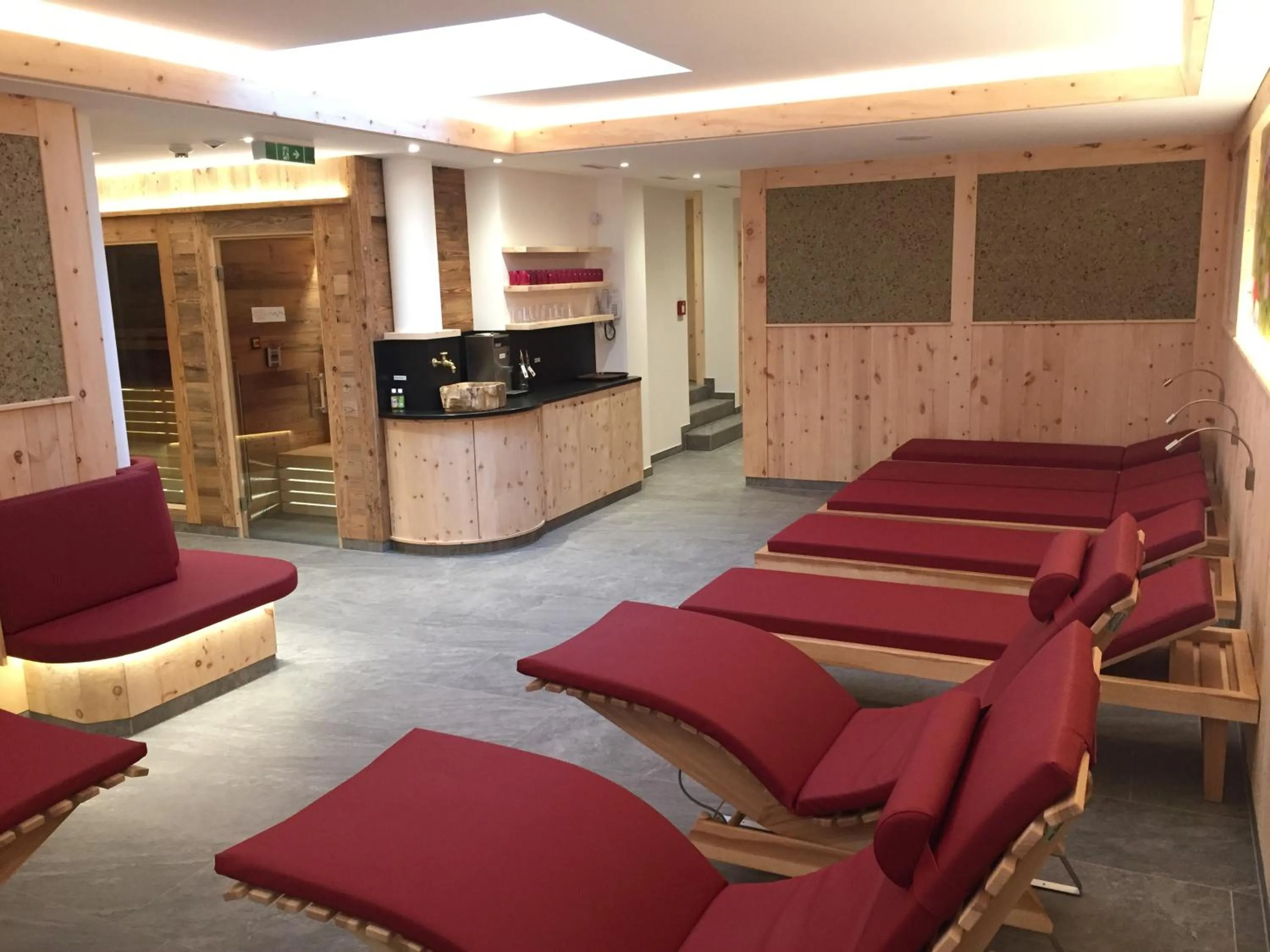 Sauna in Berghotel Alpenklang