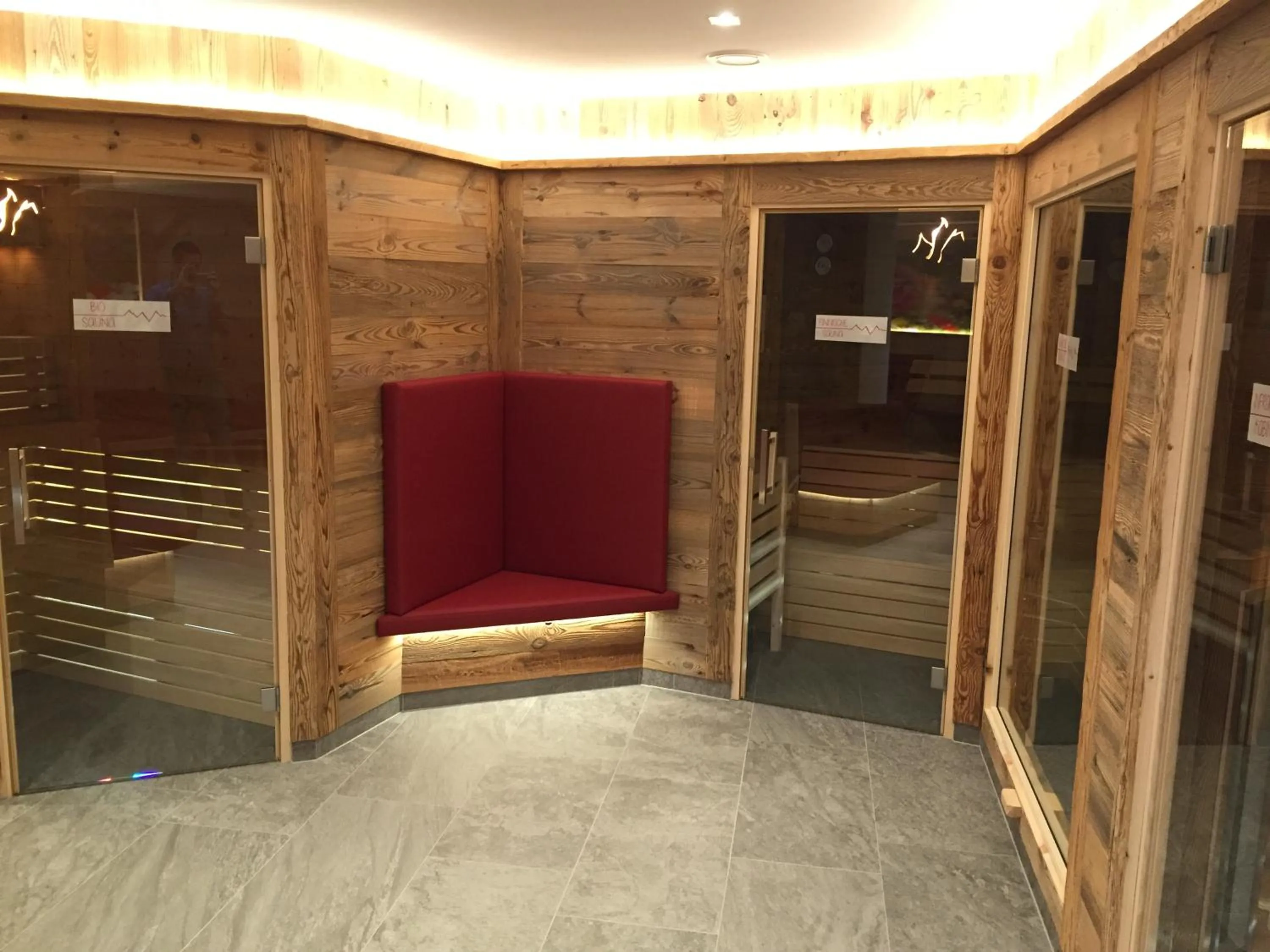 Sauna in Berghotel Alpenklang