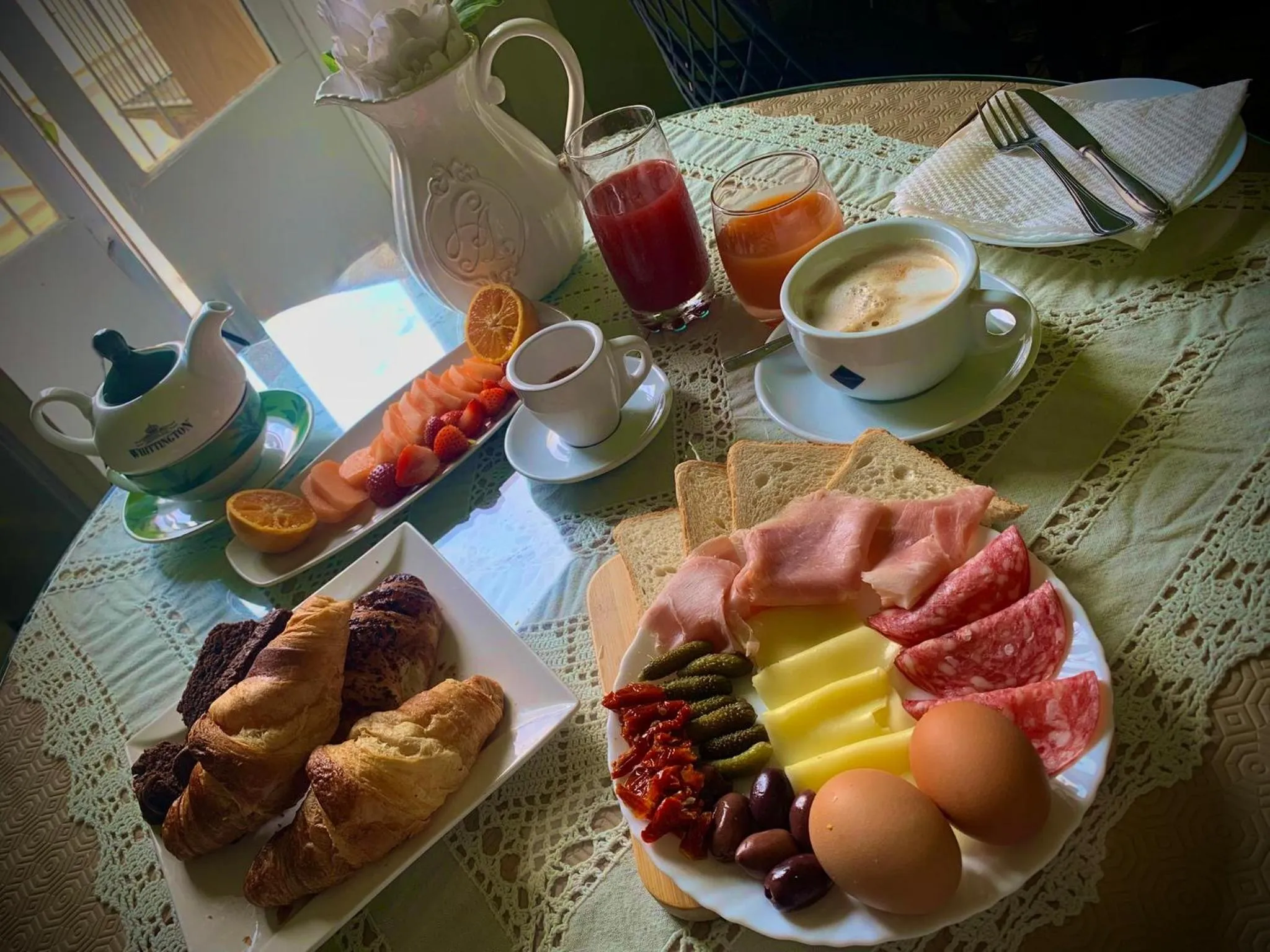 Breakfast in Santuzza Art Hotel Catania