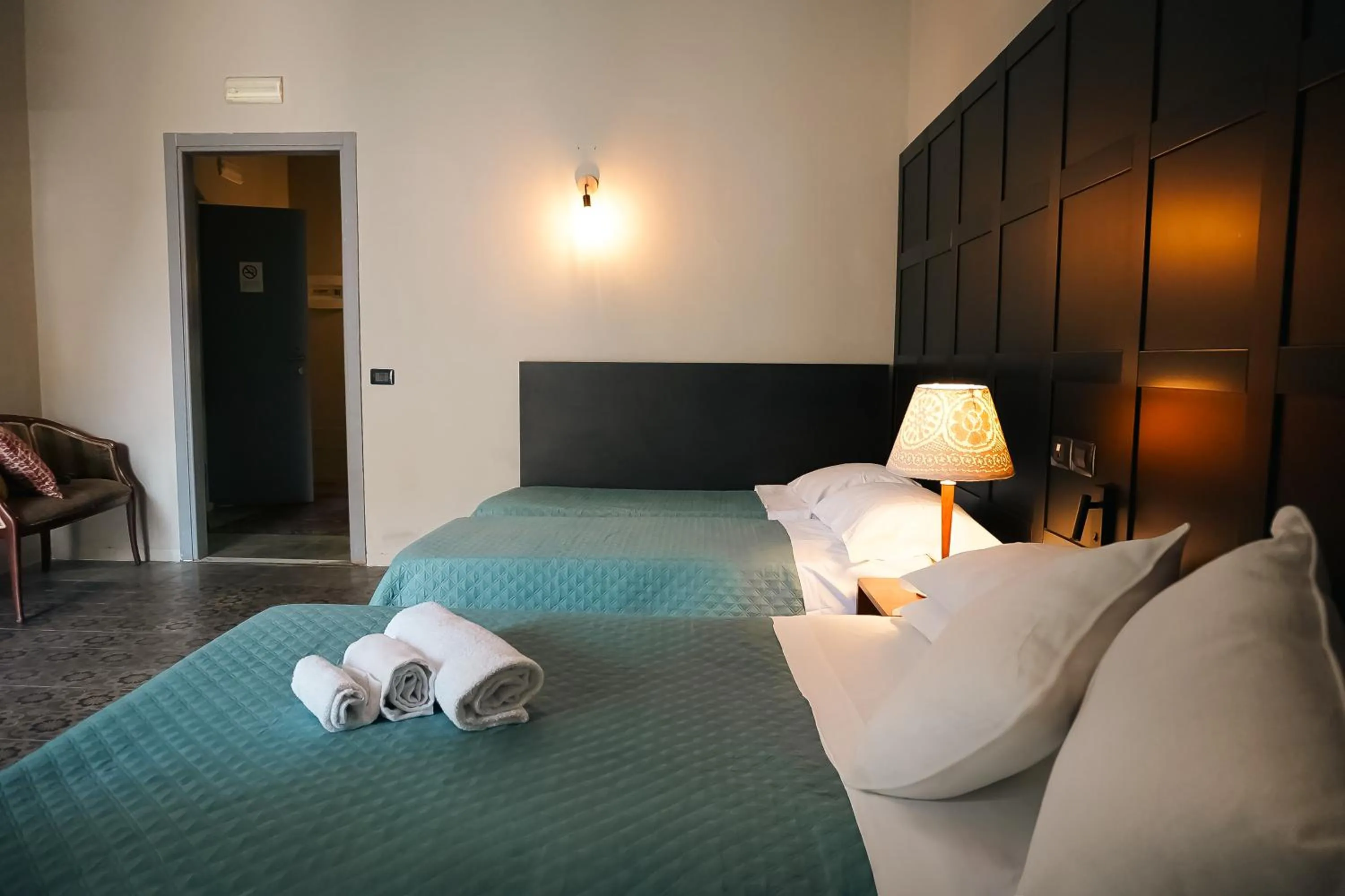 Bed in Santuzza Art Hotel Catania