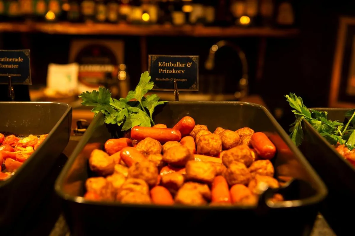 Breakfast in Hotell Aqva Restaurang & Bar Ett Biosfärhotell med fokus på hållbarhet