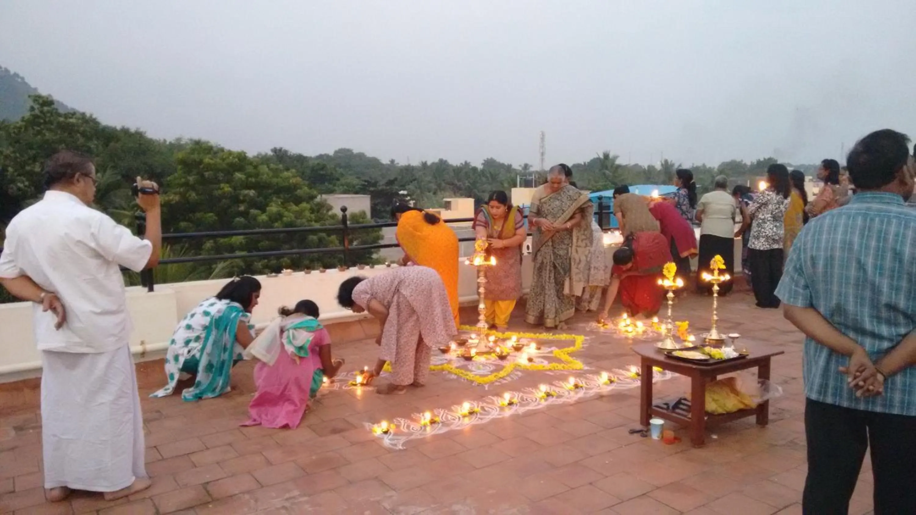 People in HOTEL THIRD EYE by RAMANA TOWERS