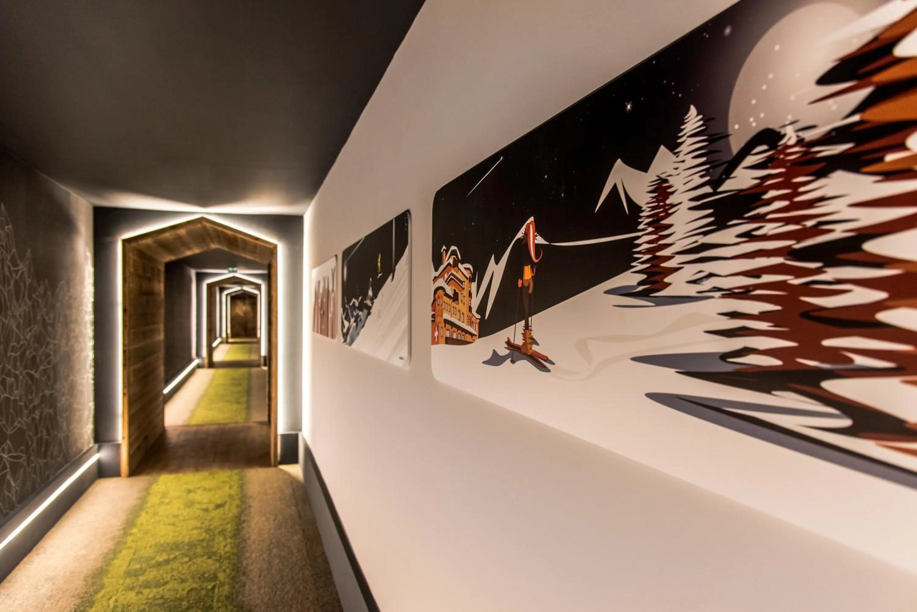 Decorative detail in Montana Lodge