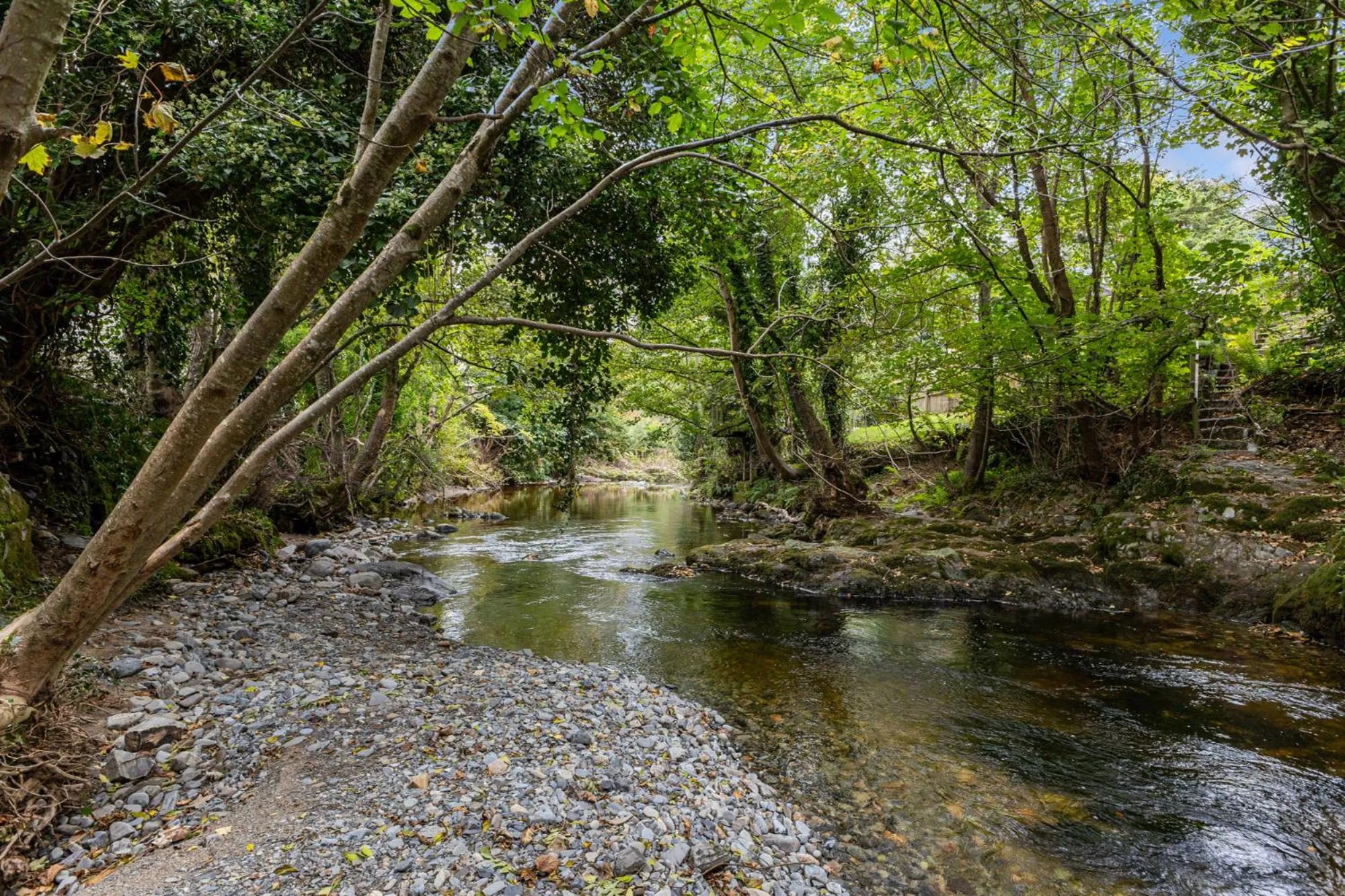 Natural landscape in Priest Bridge Cottage