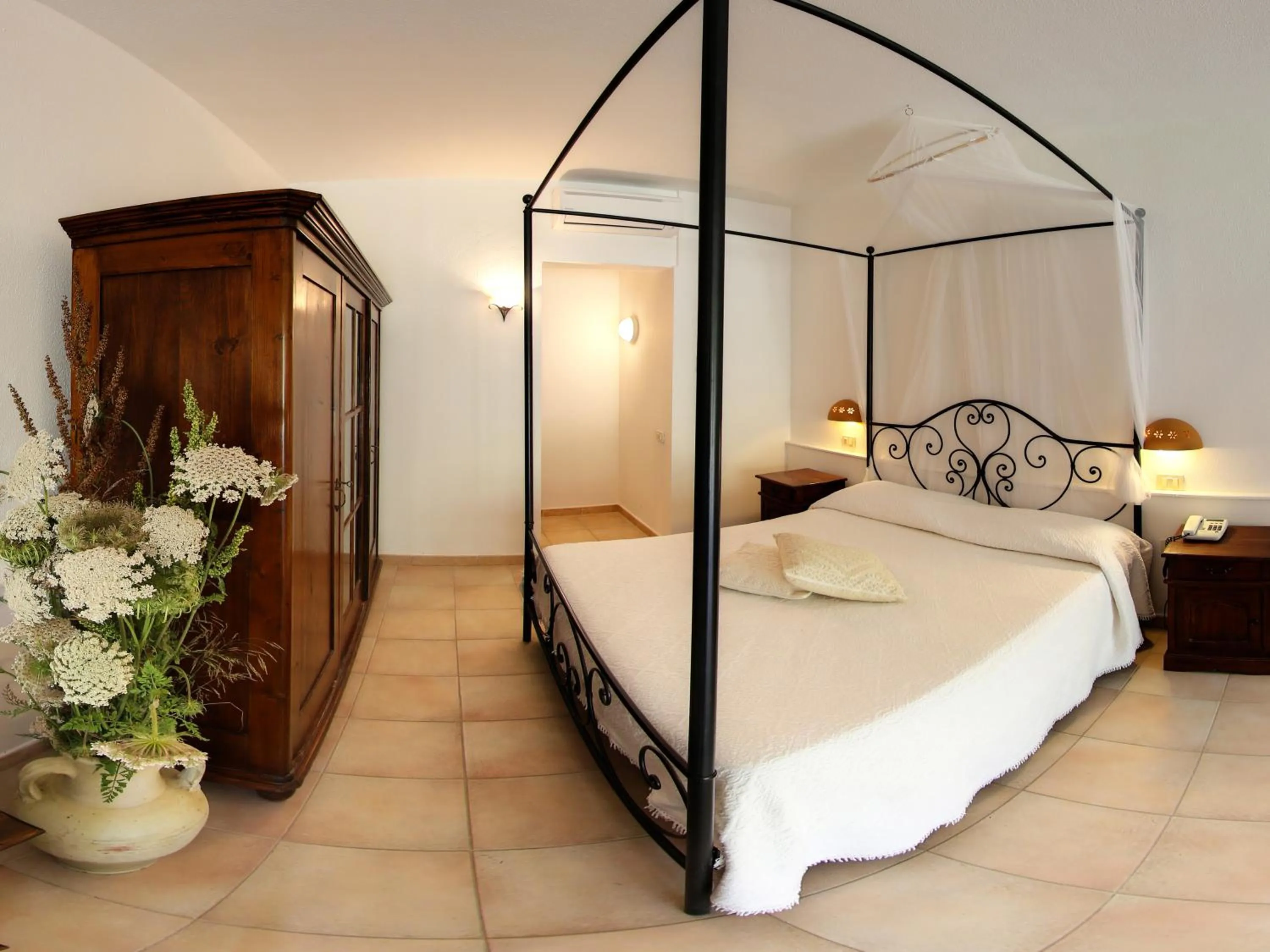 Bed in Hotel Spartivento