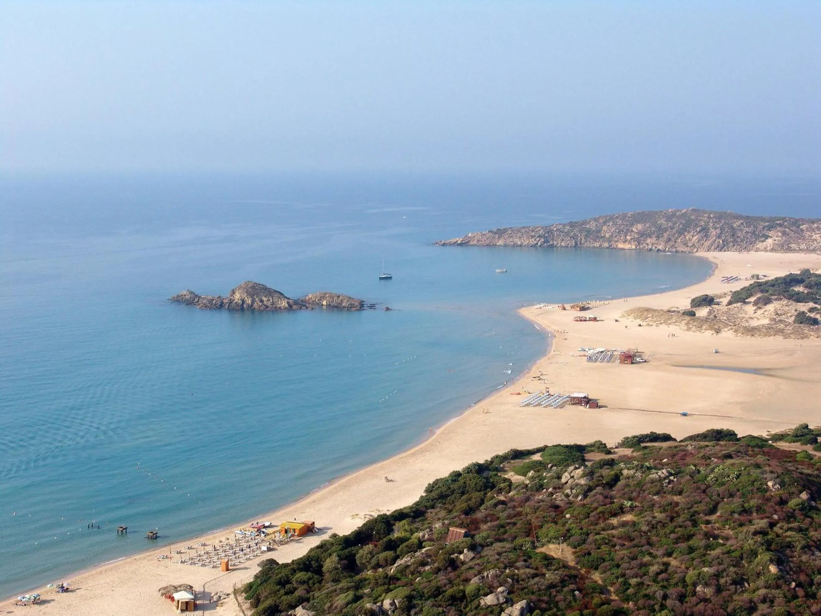 Beach in Hotel Spartivento