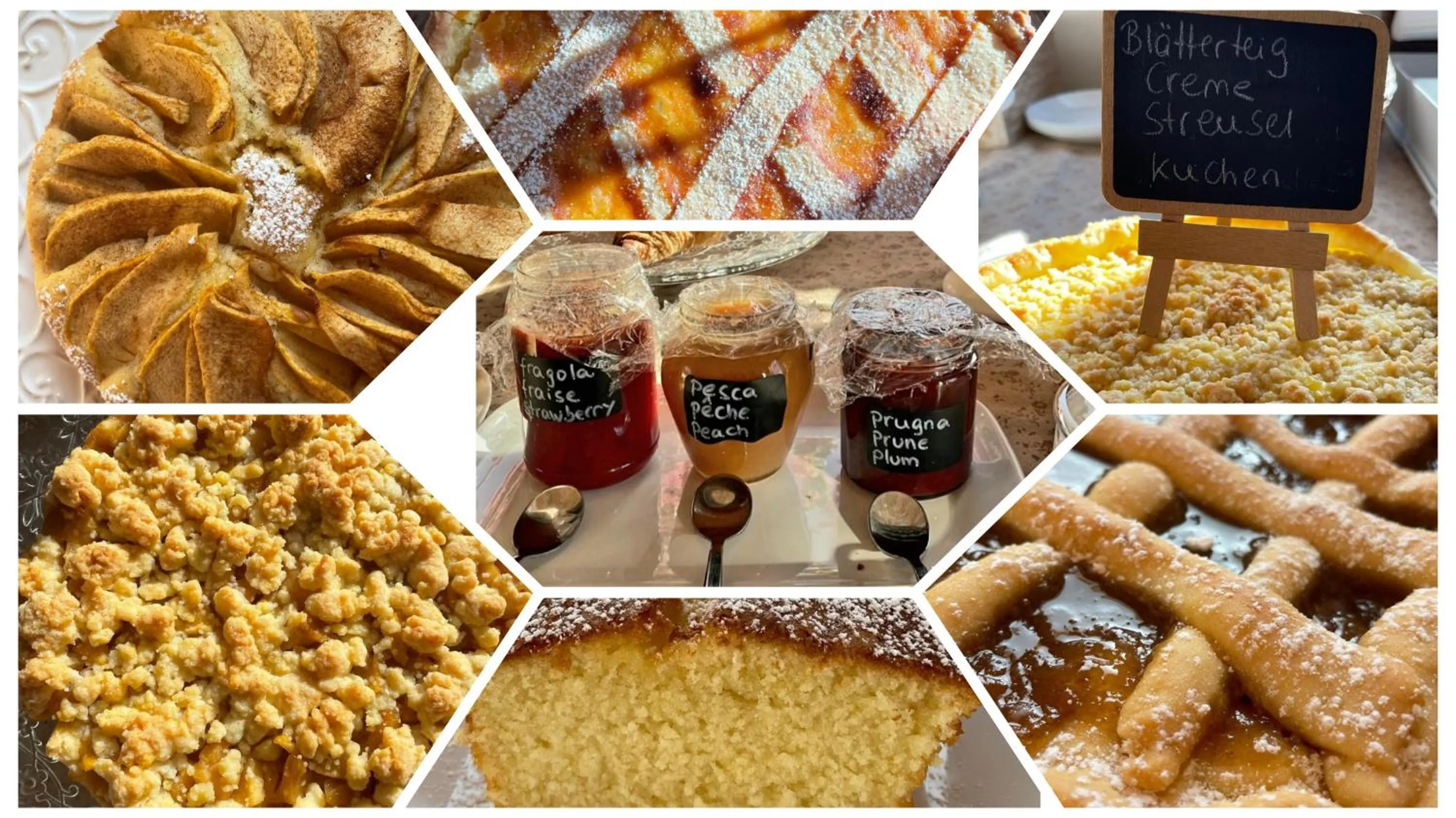 Buffet breakfast in La Dimora dei Conti