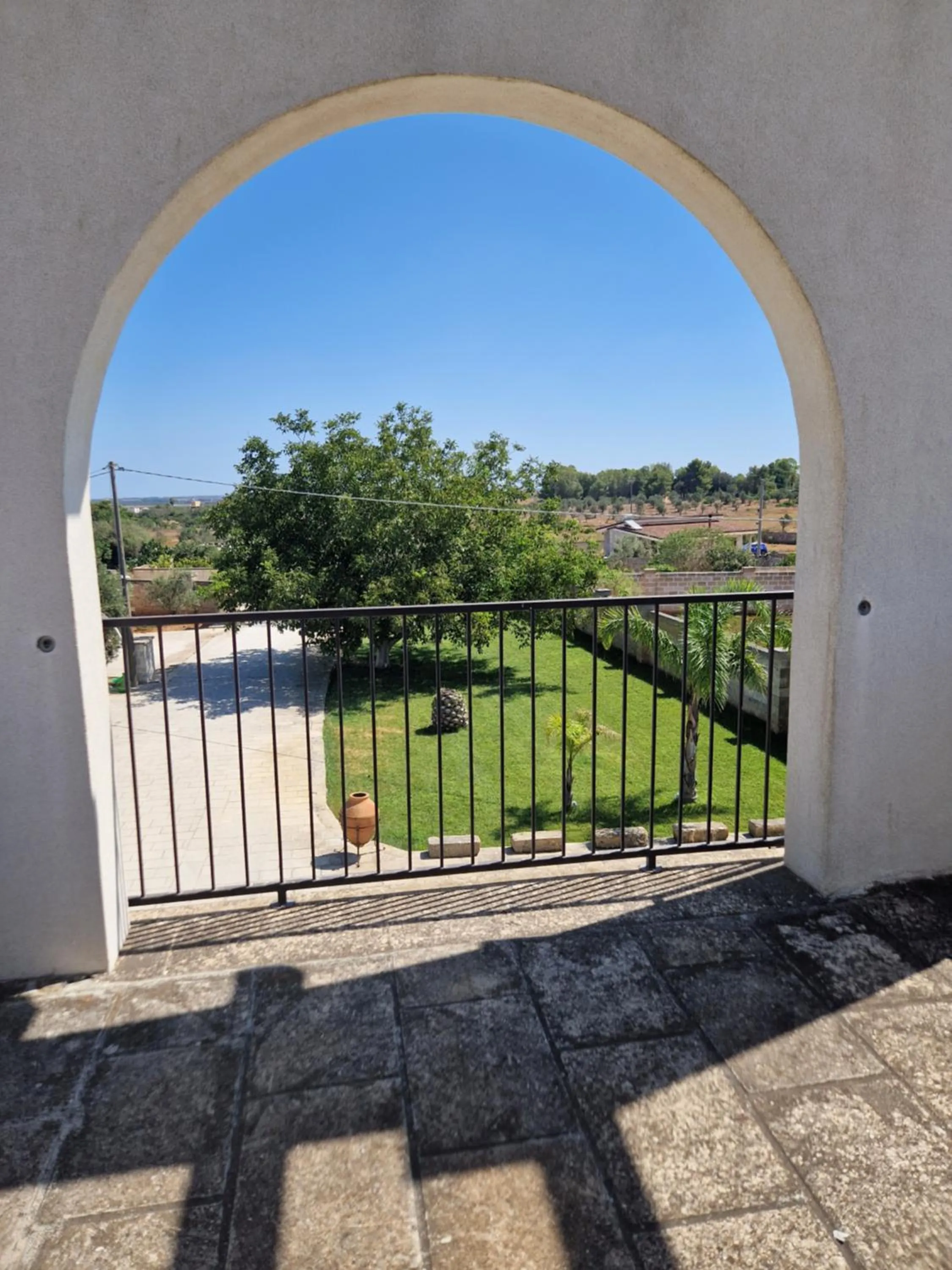Inner courtyard view in La Dimora dei Conti