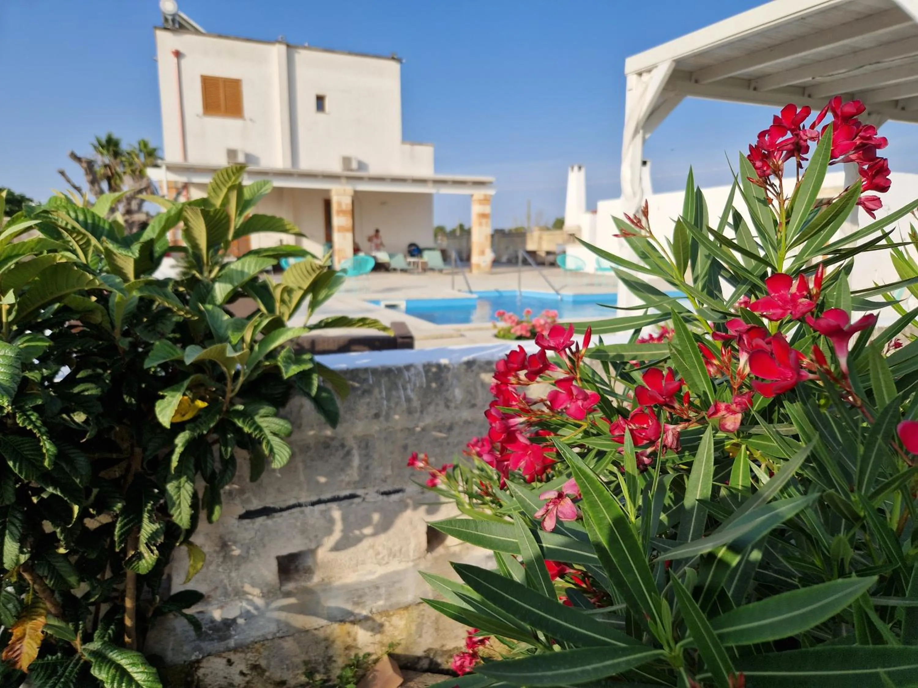 Inner courtyard view in La Dimora dei Conti