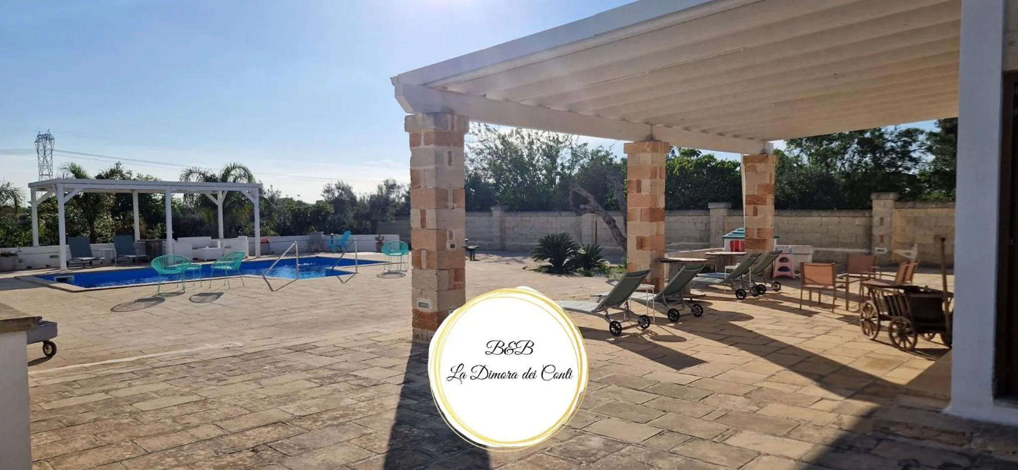 Patio in La Dimora dei Conti