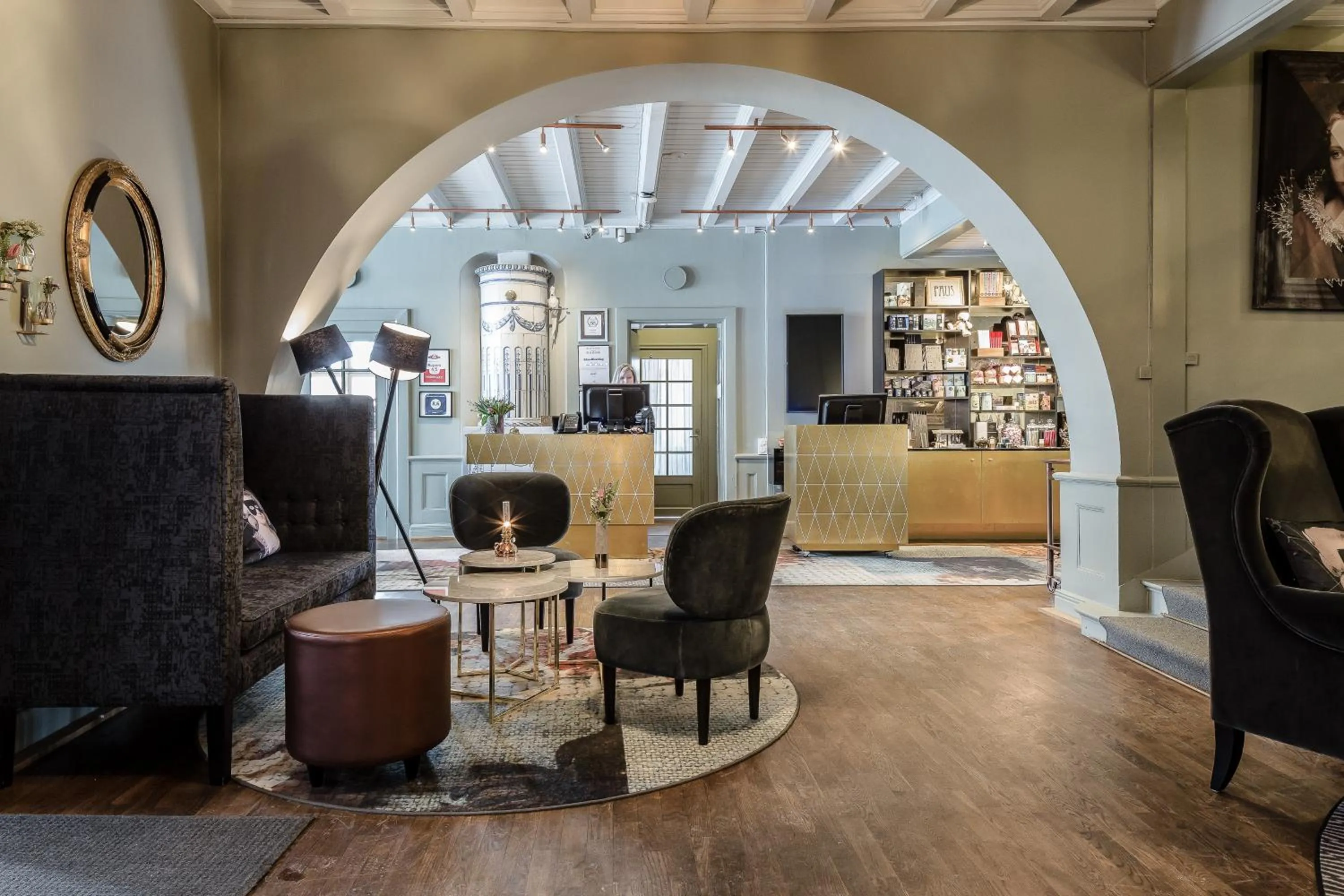 Lobby or reception in Såstaholm Hotell & Konferens