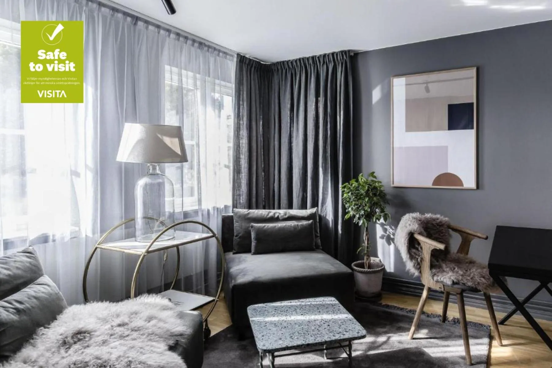 Seating area in Såstaholm Hotell & Konferens