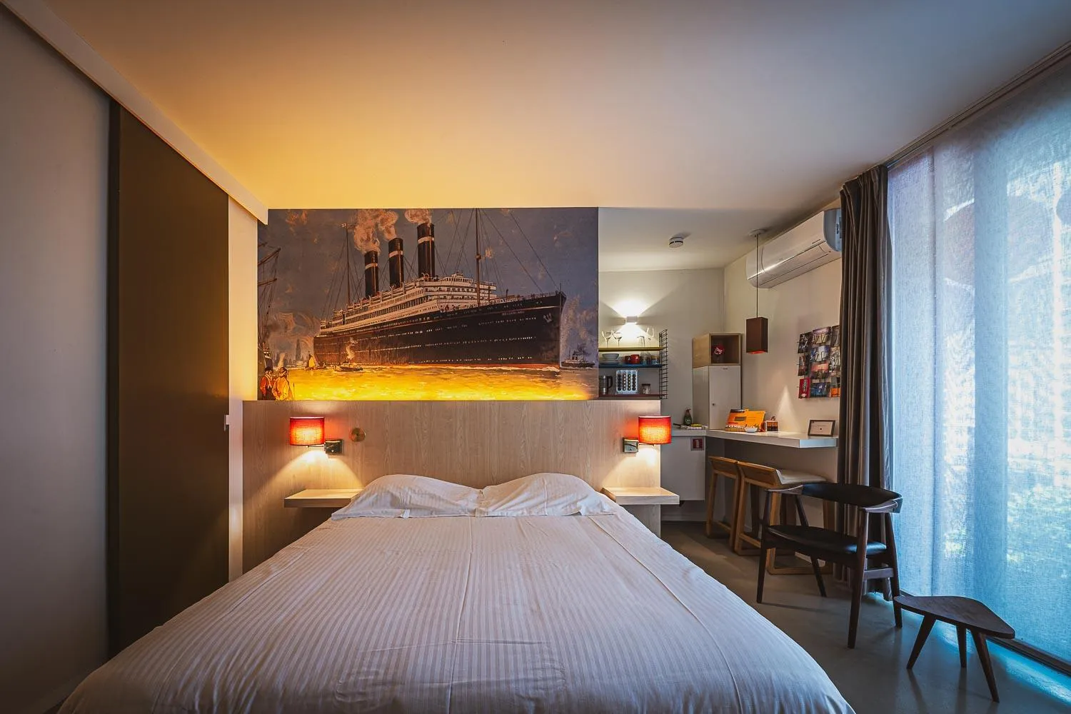 Bedroom, Bed in Antwerp For Two B&B