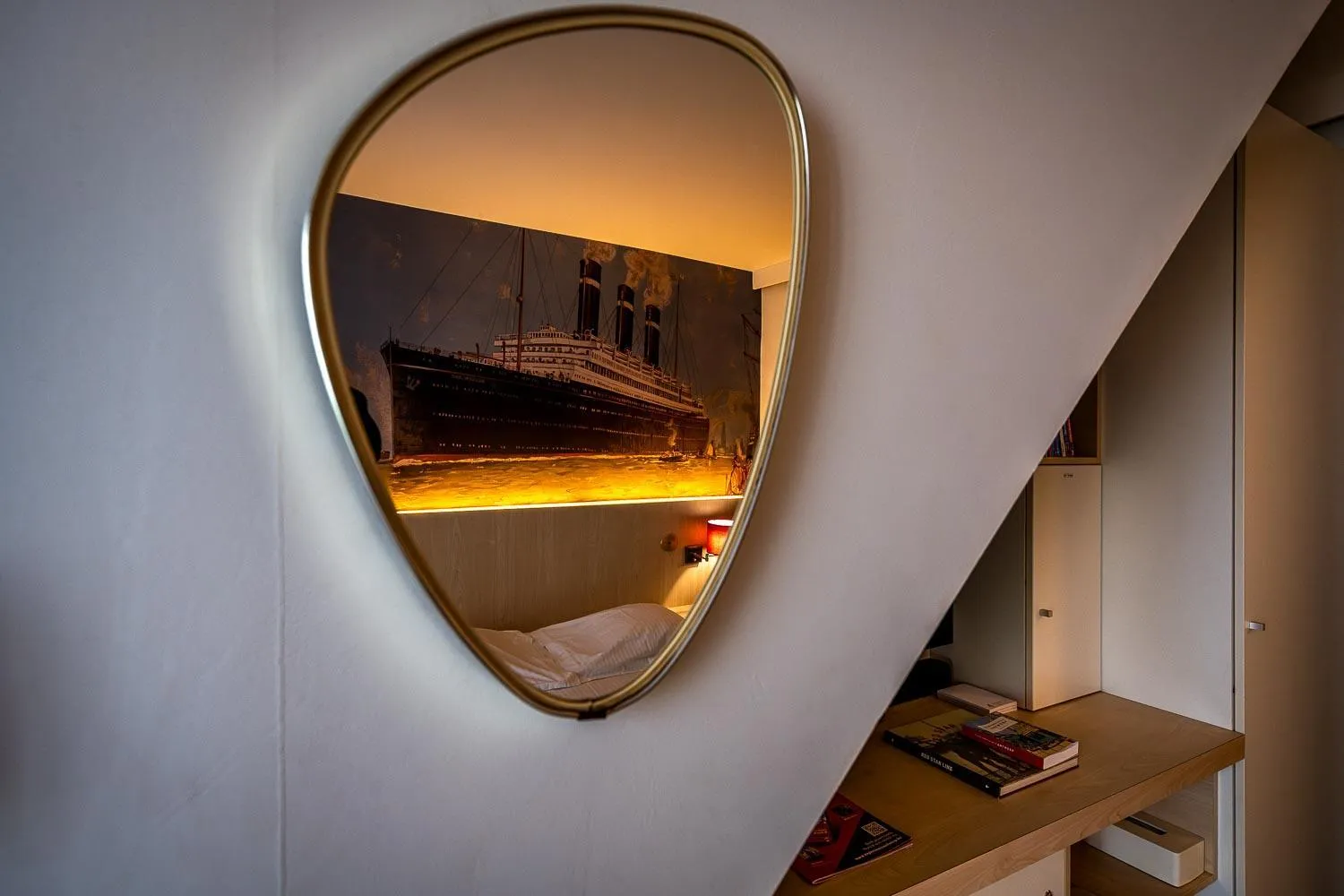 Decorative detail in Antwerp For Two B&B