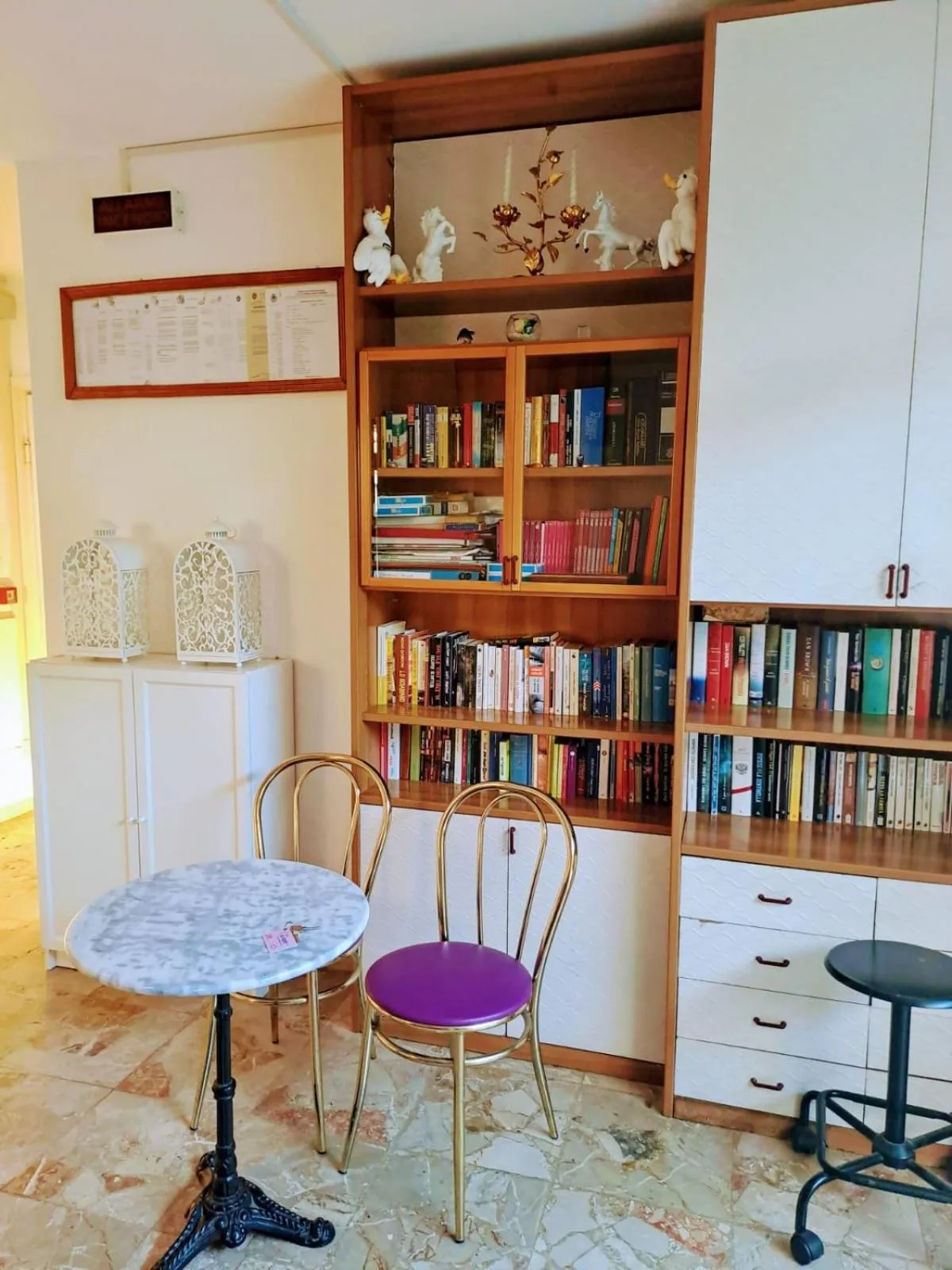 Communal lounge/ TV room in Hotel Al ponte