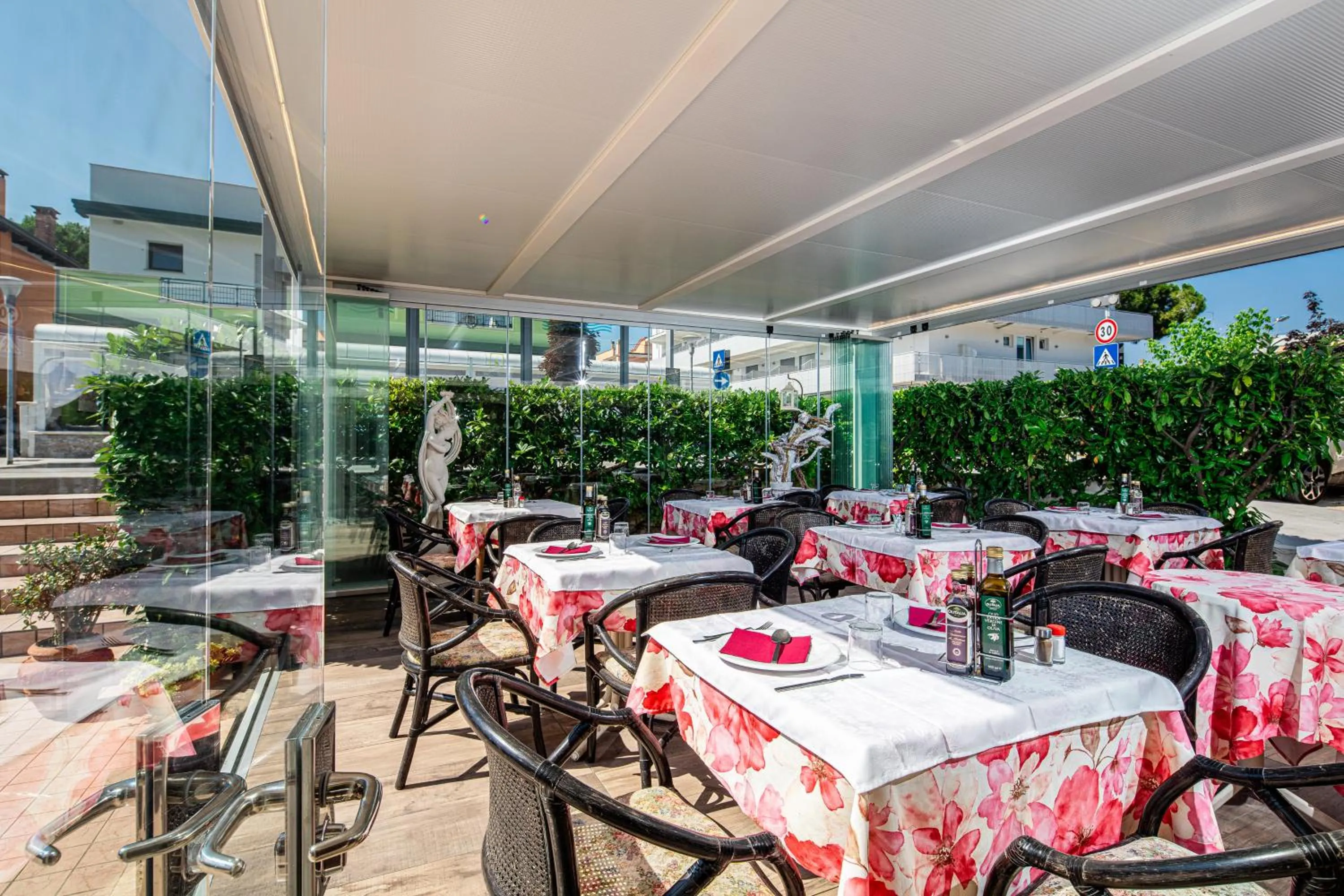 Patio in Hotel Al ponte