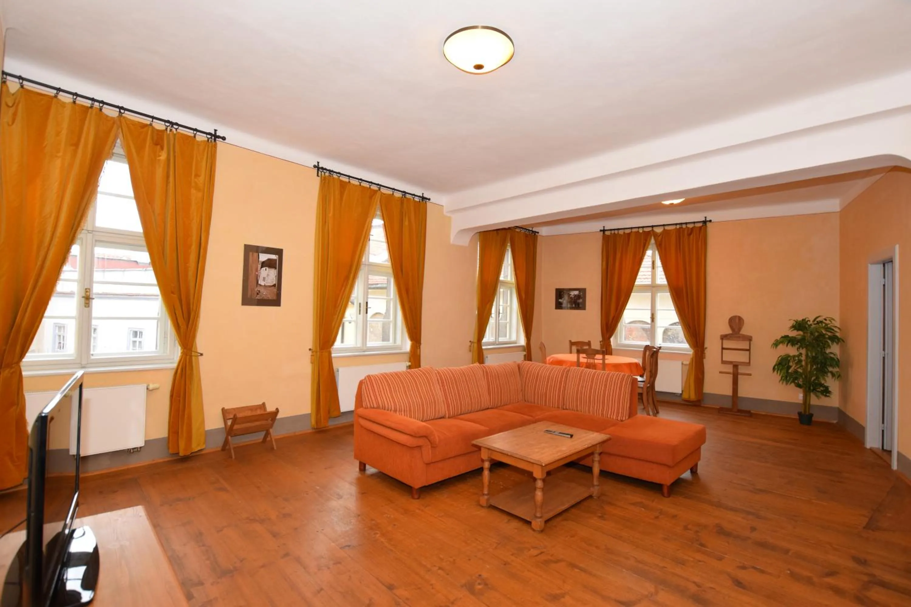 Living room in Pension Zámecká Apartmá - Castle Apartments
