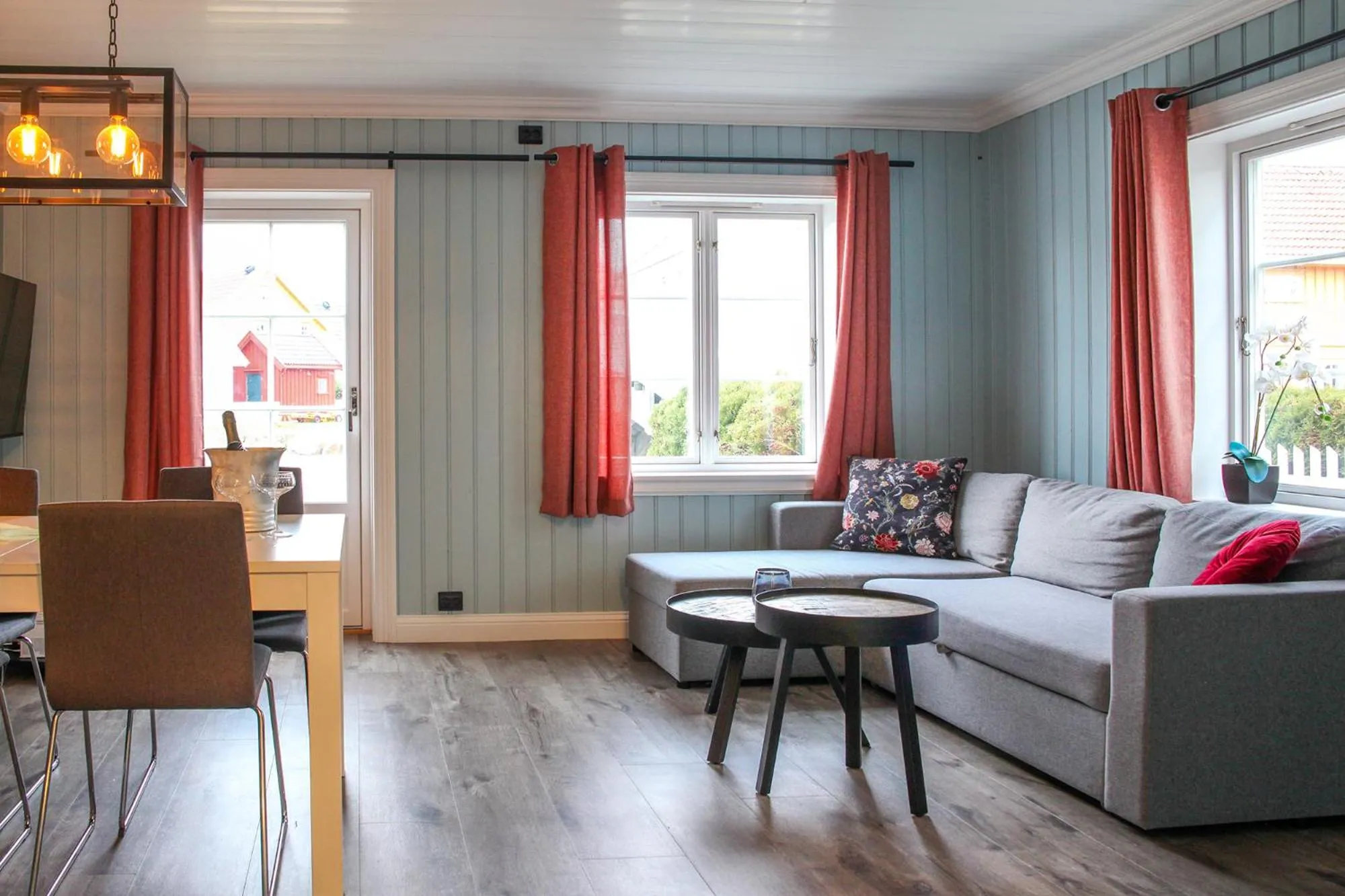 Living room in Hotel Lyngørporten