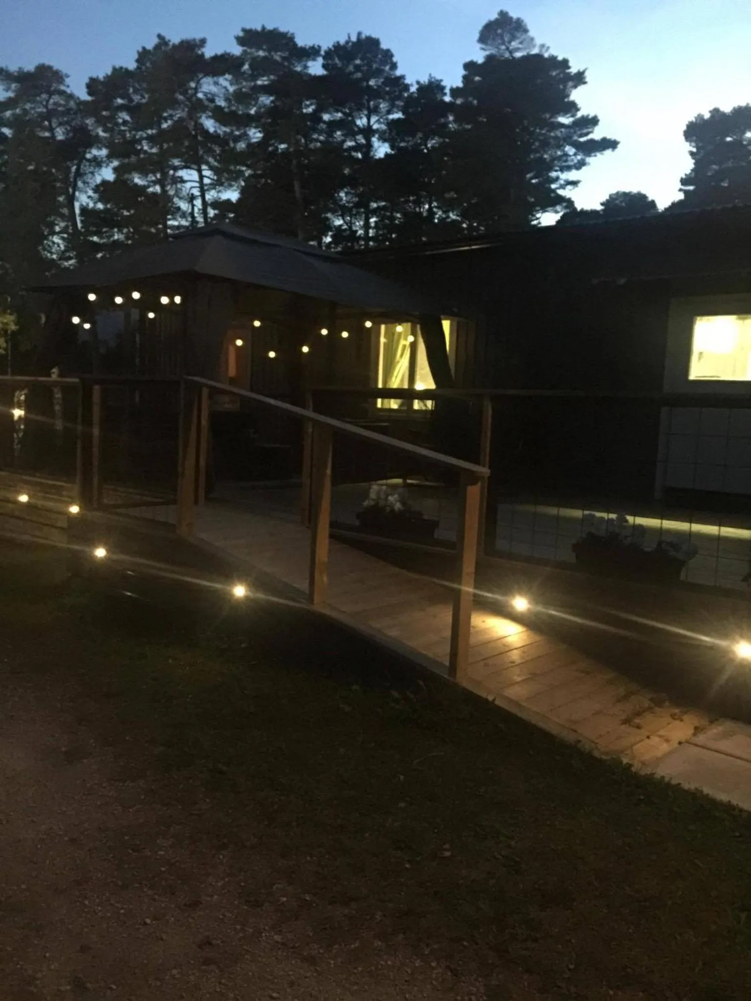Balcony/Terrace in STF Hostel Lärbro/Grannen
