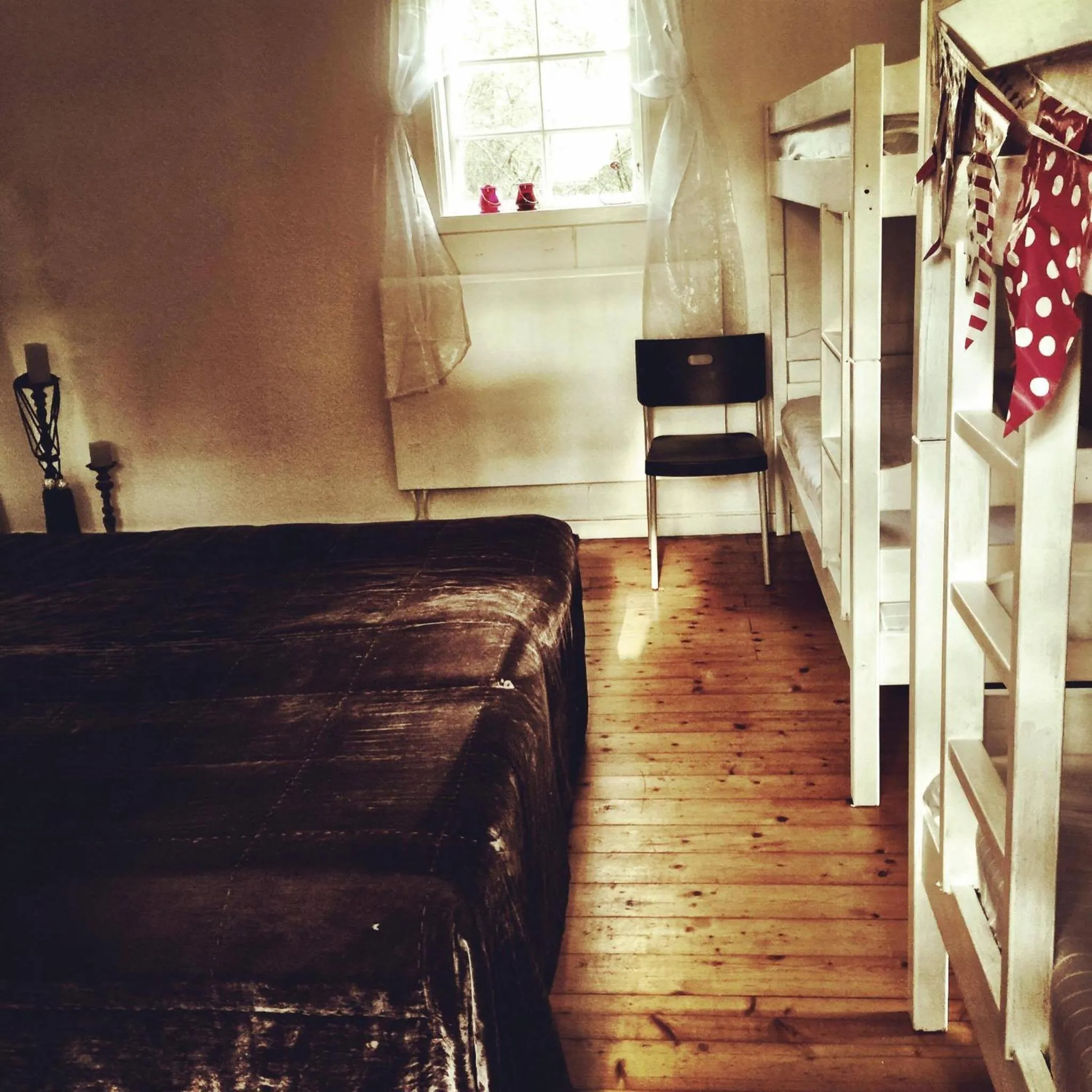 Bedroom, Bed in STF Hostel Lärbro/Grannen