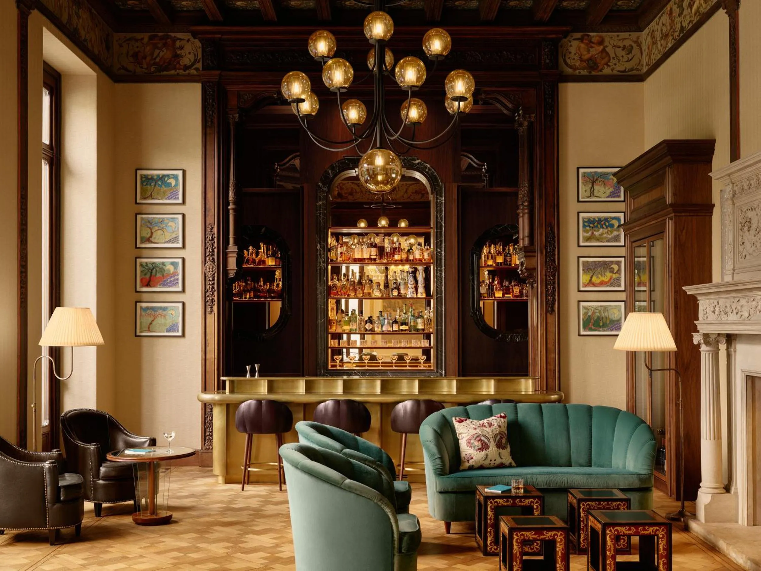 Lounge or bar in Mandarin Oriental, Lago di Como