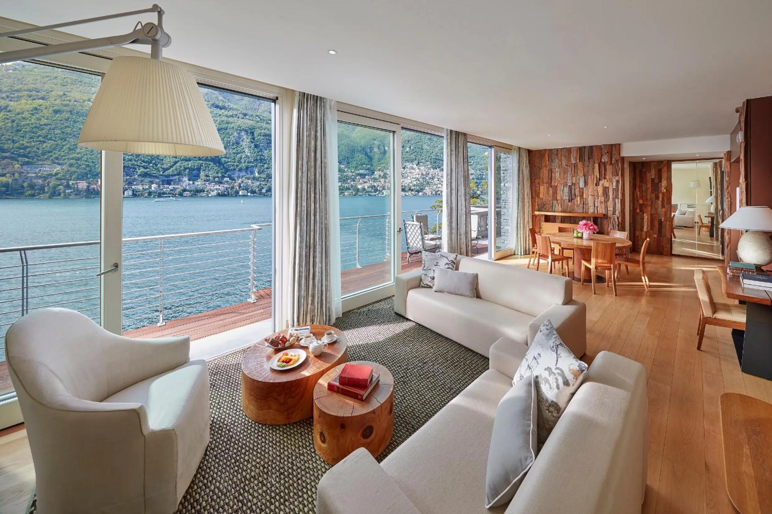 Living room in Mandarin Oriental, Lago di Como