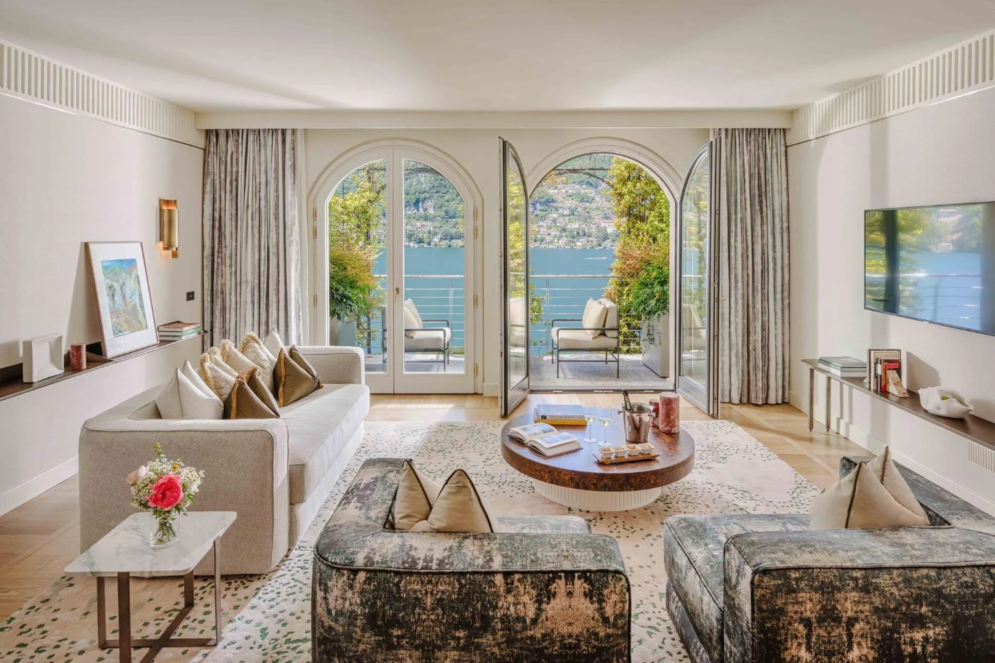 Lake view in Mandarin Oriental, Lago di Como