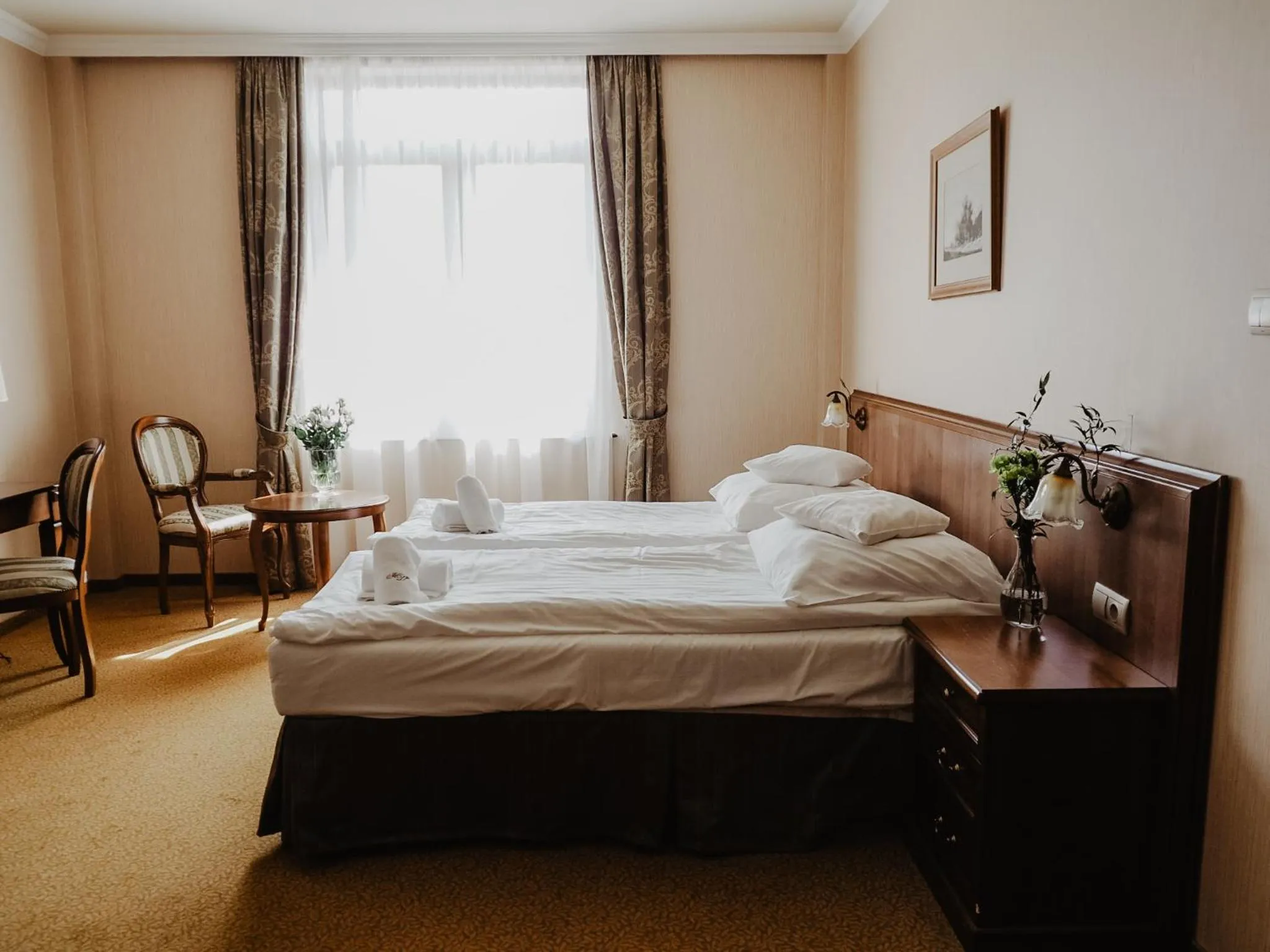 Bed in Hotel Delfin Spa&Wellness