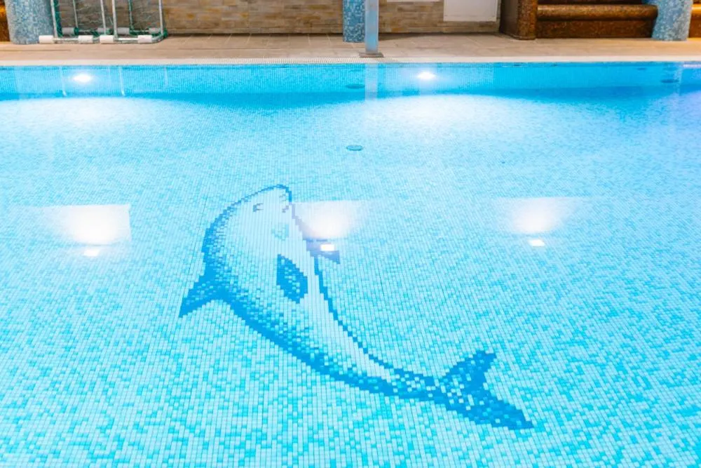 Swimming pool in Hotel Delfin Spa&Wellness