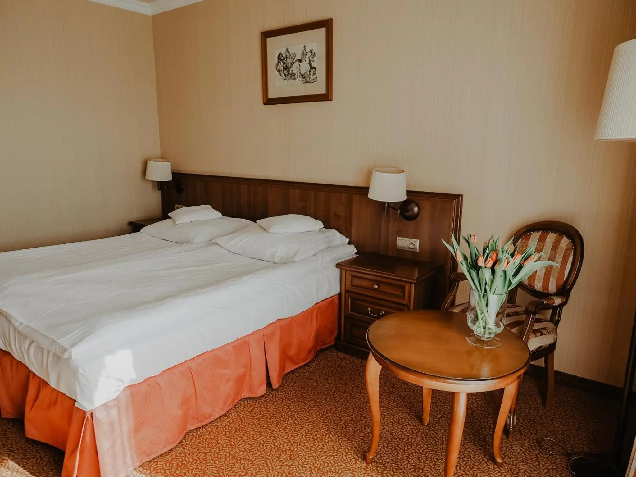 Standard Twin Room with Balcony in Hotel Delfin Spa&Wellness Standard Twin Room with Balcony in Hotel Delfin Spa&Wellness