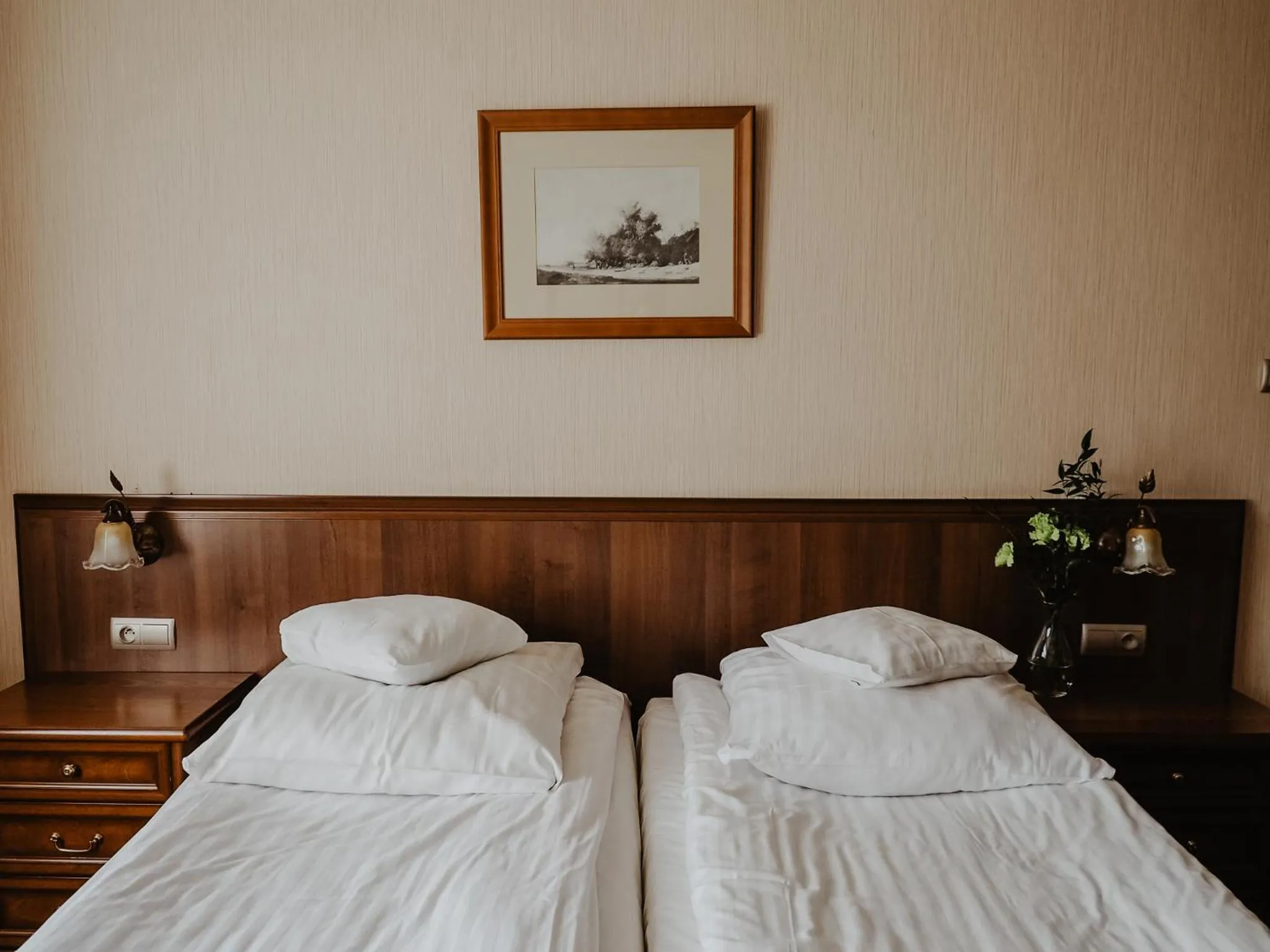 Bed in Hotel Delfin Spa&Wellness