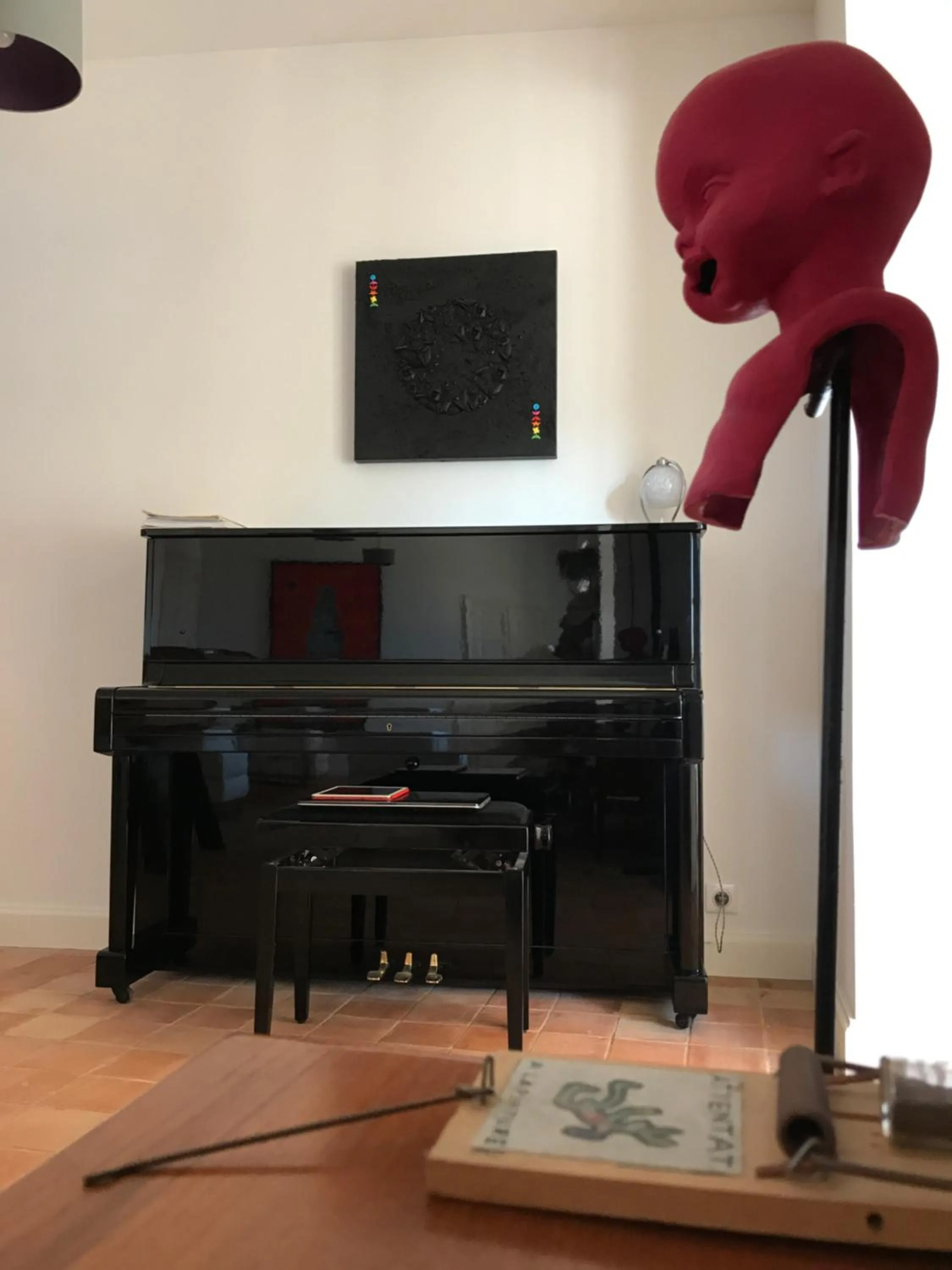 Living room in Chambres d'hôtes Vers la Croix