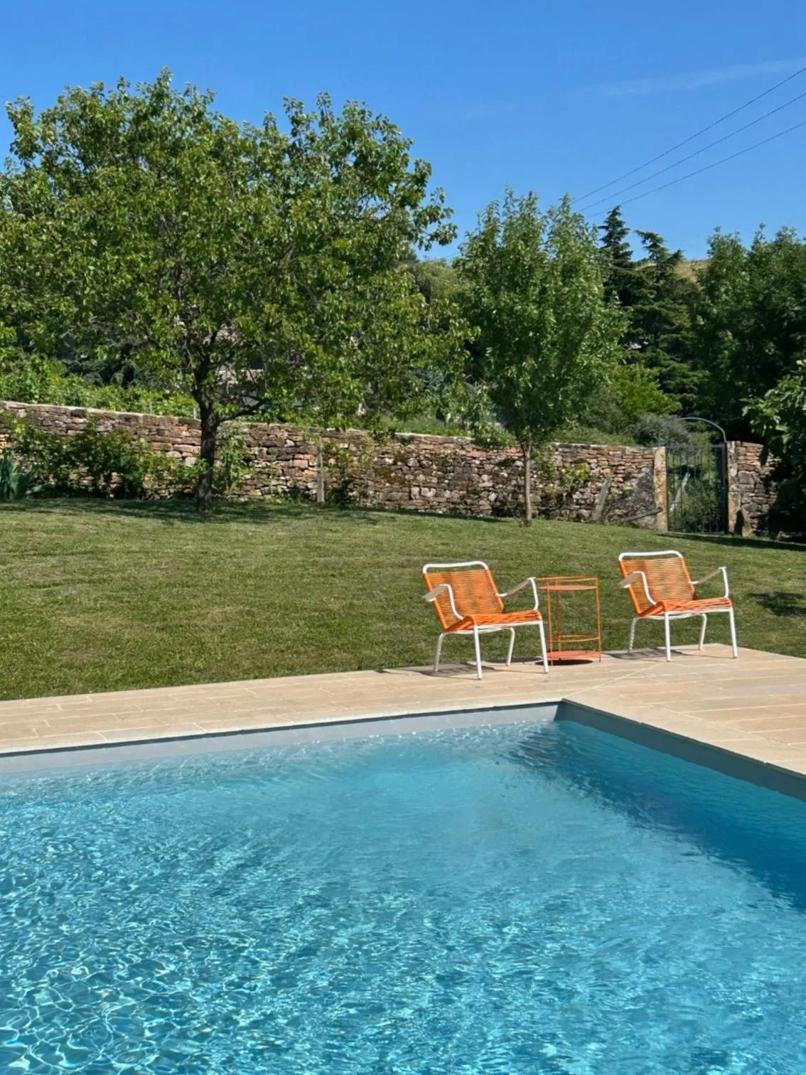 Garden in Chambres d'hôtes Vers la Croix