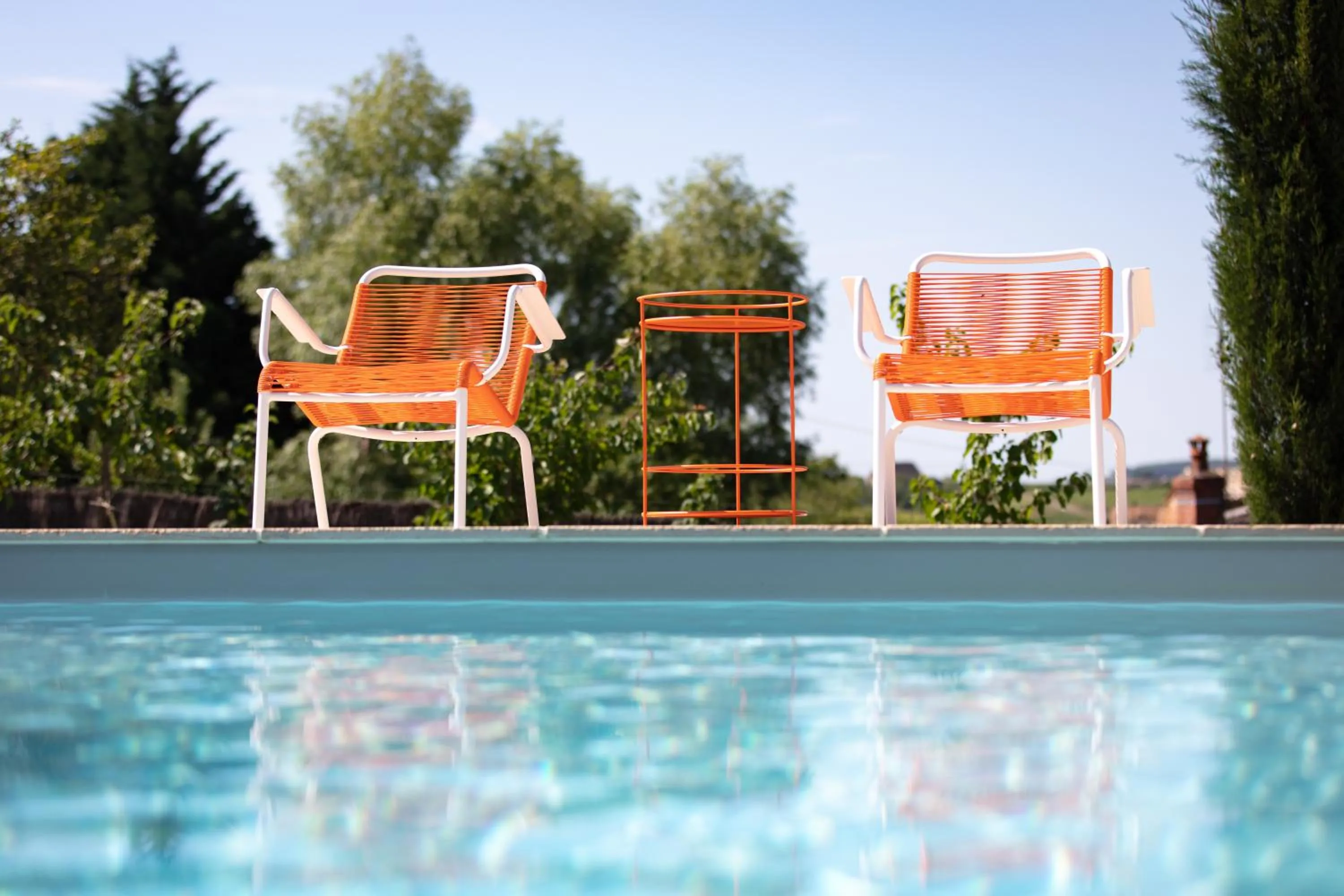 Swimming pool in Chambres d'hôtes Vers la Croix