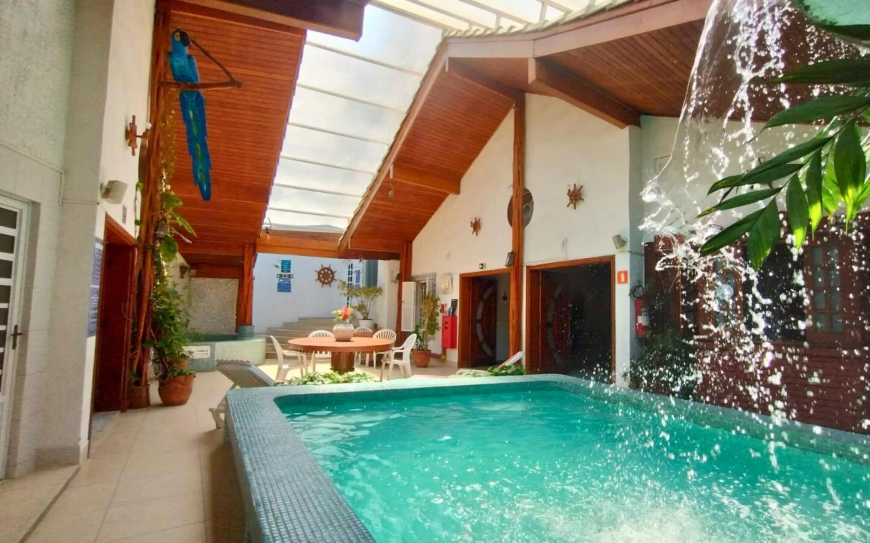 Swimming pool in Hotel Casa Branca